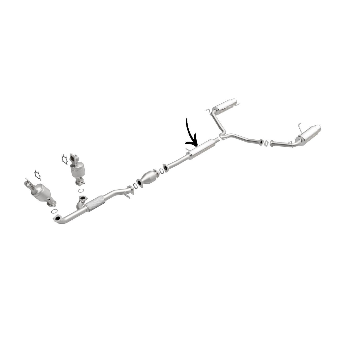 Résonateur Acura MDX 3.5L (2004-2006)