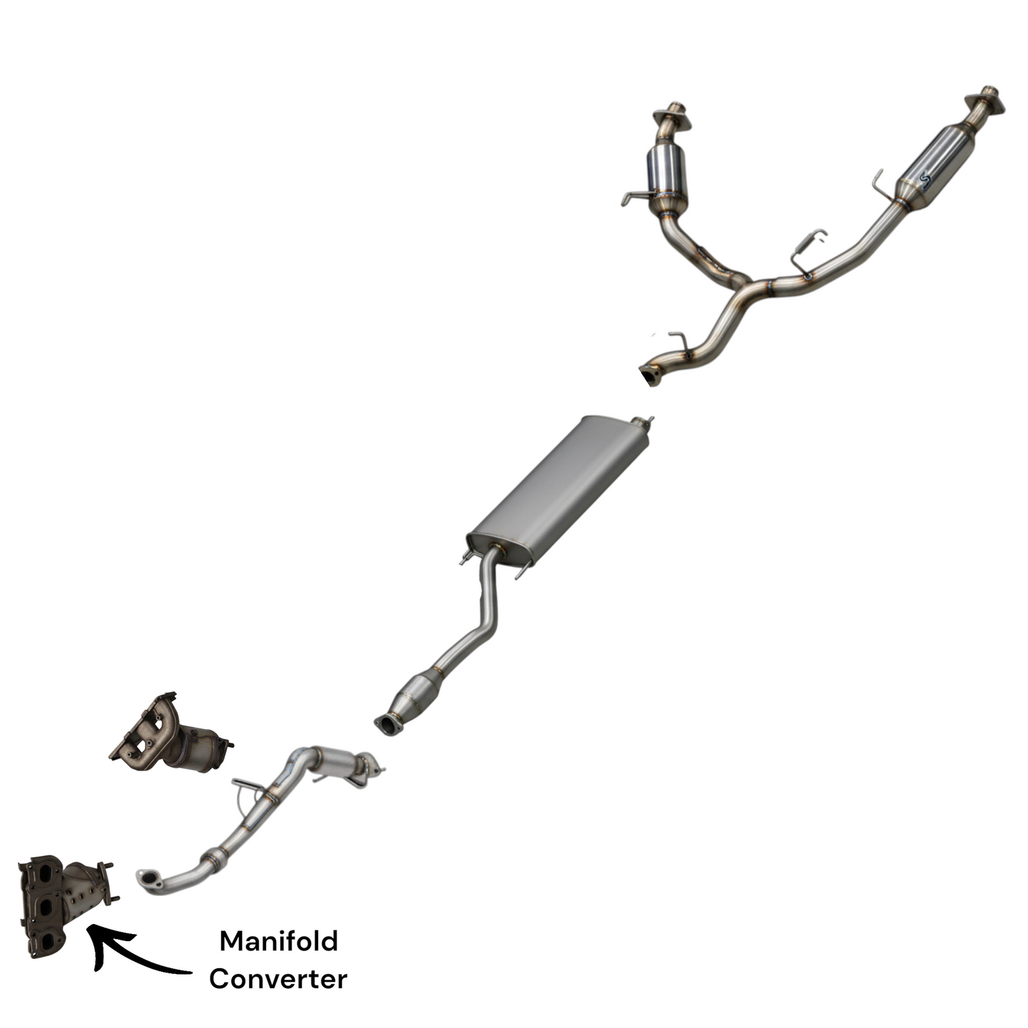 Hyundai Santa Fe XL 3.3L (2019) (Front Left) Manifold Converter