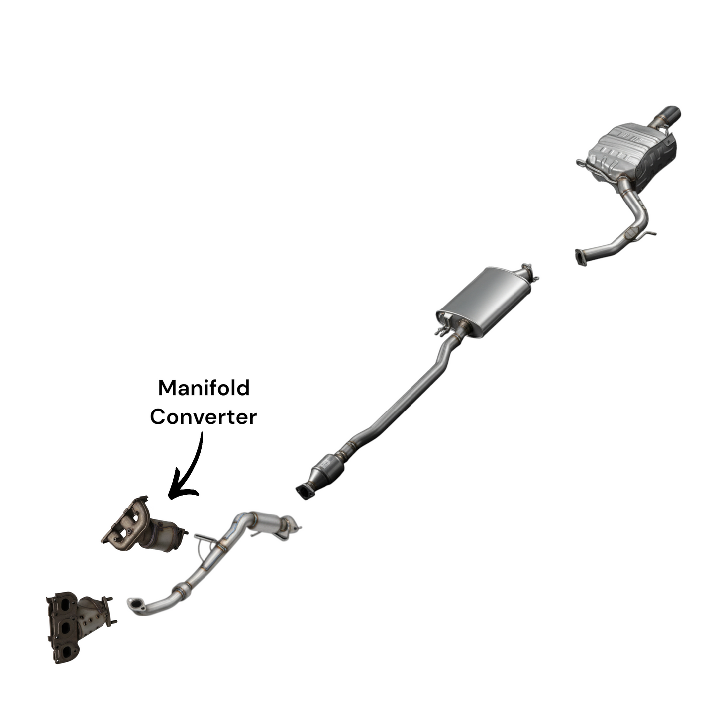 Kia Telluride 3.8L (2020-2022) (Front Right) Manifold Converter
