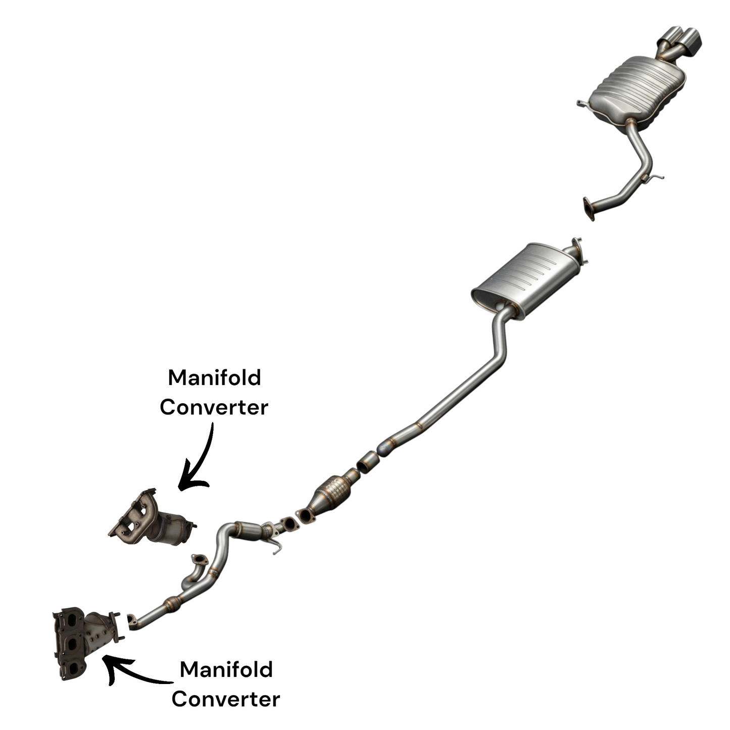 Hyundai Palisade 3.8L (2020-2022) (Front Left and Front Right) Manifold Converter