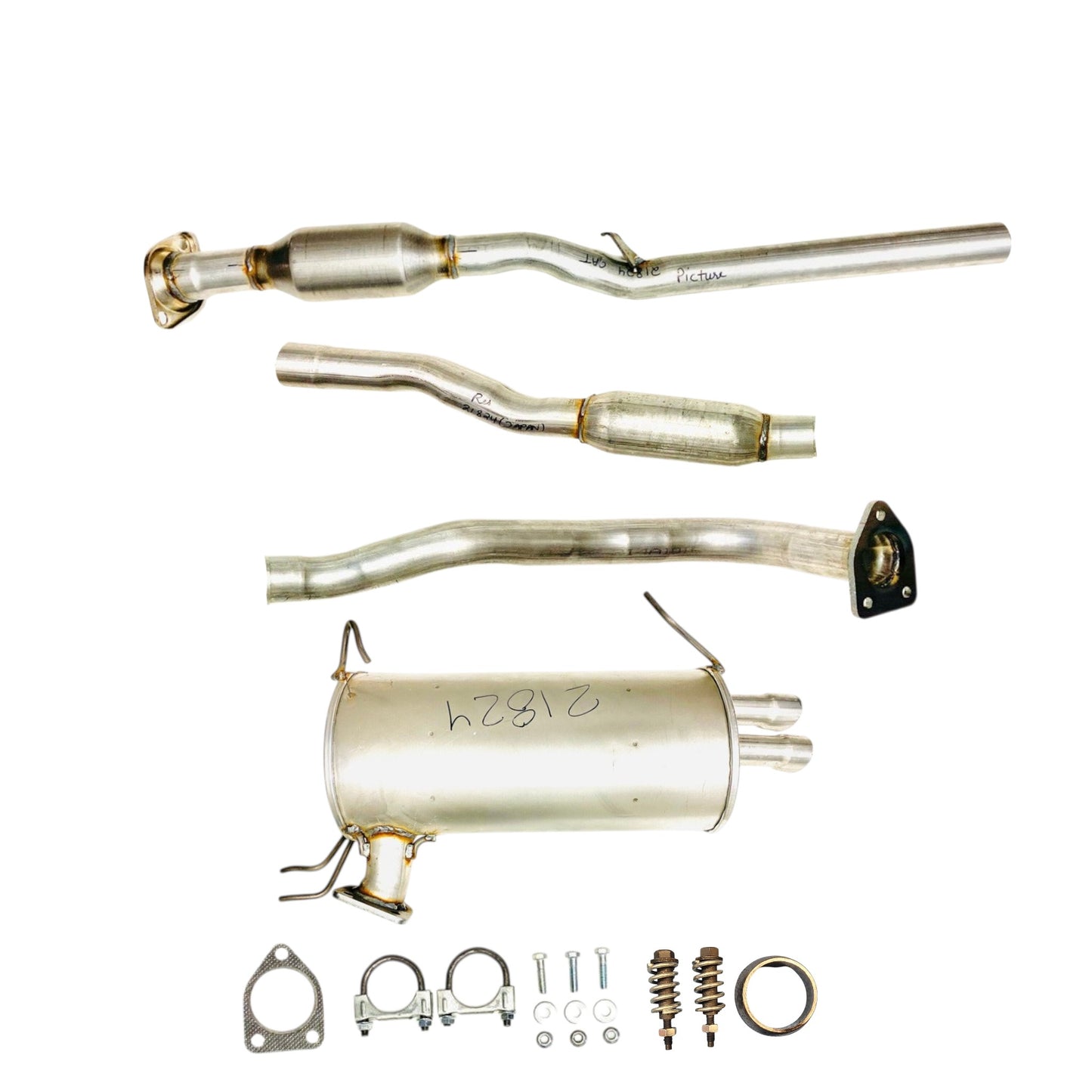 Mitsubishi Outlander 3.0L (2008-2011) Catalytic Converter, Resonator & Muffler (AWD) (Japan built)