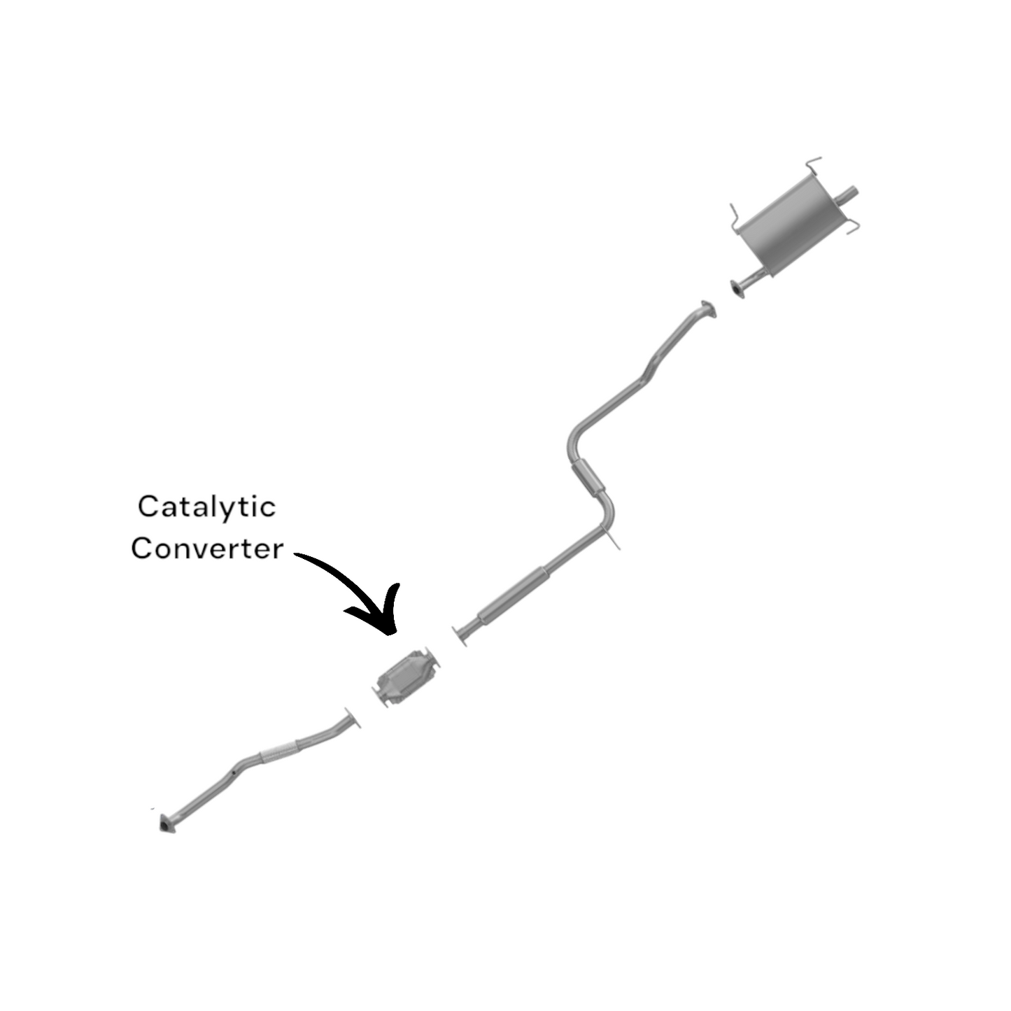16033 - Infiniti G20 2.0L (1999, 2000, 2001) Catalytic Converter