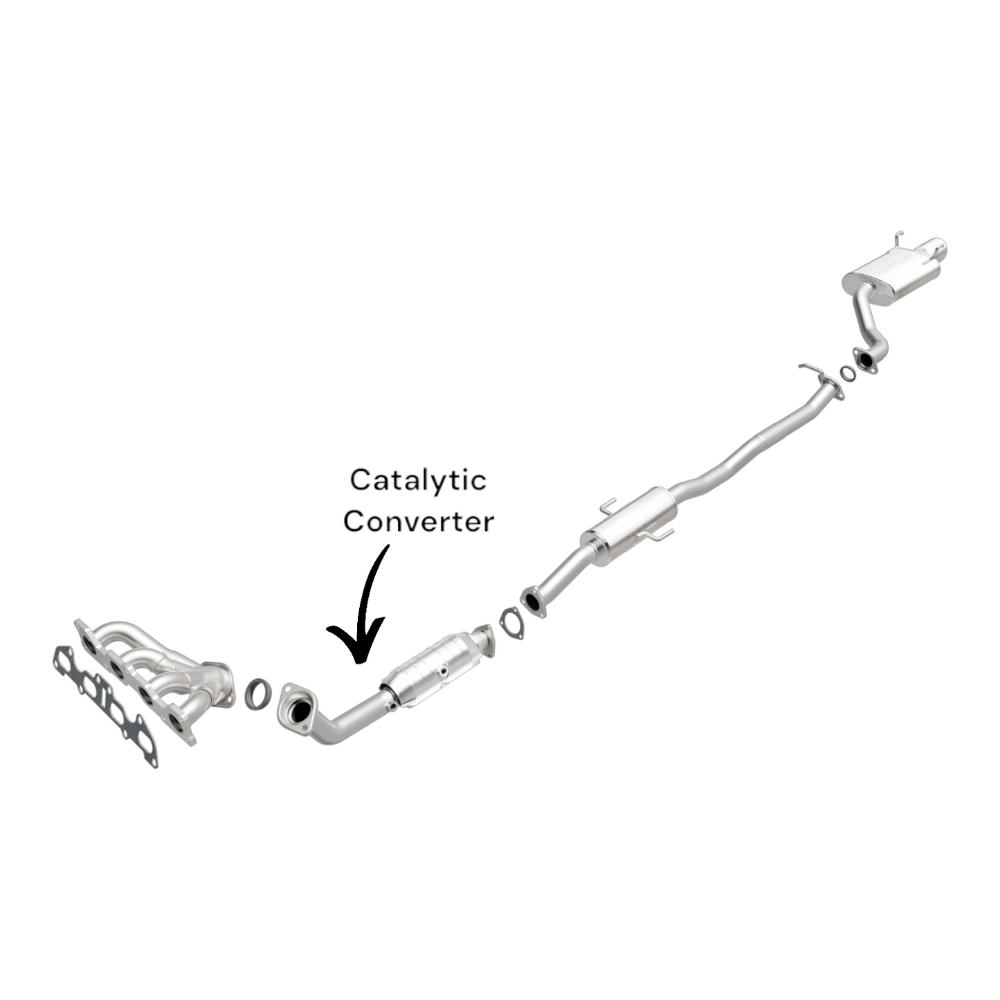 Honda CR-V 2.4L (2002-2006) Catalytic Converter