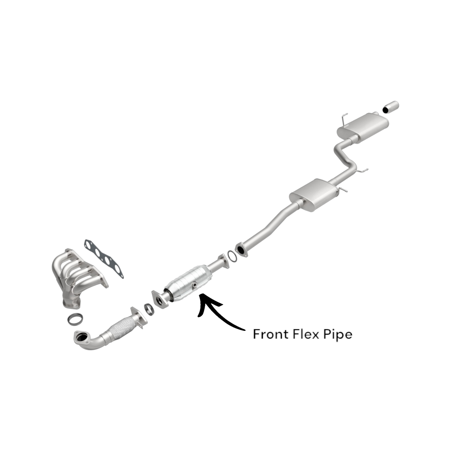 Honda Accord 2.4L (2003-2007) V4 Catalytic Converter