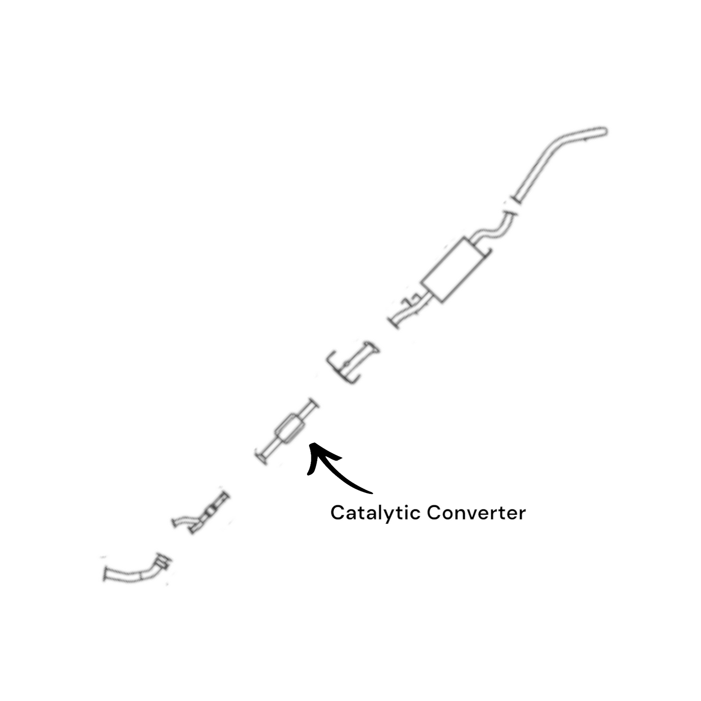 Mitsubishi Montero Sport 3.5L (2001-2004) Catalytic Converter