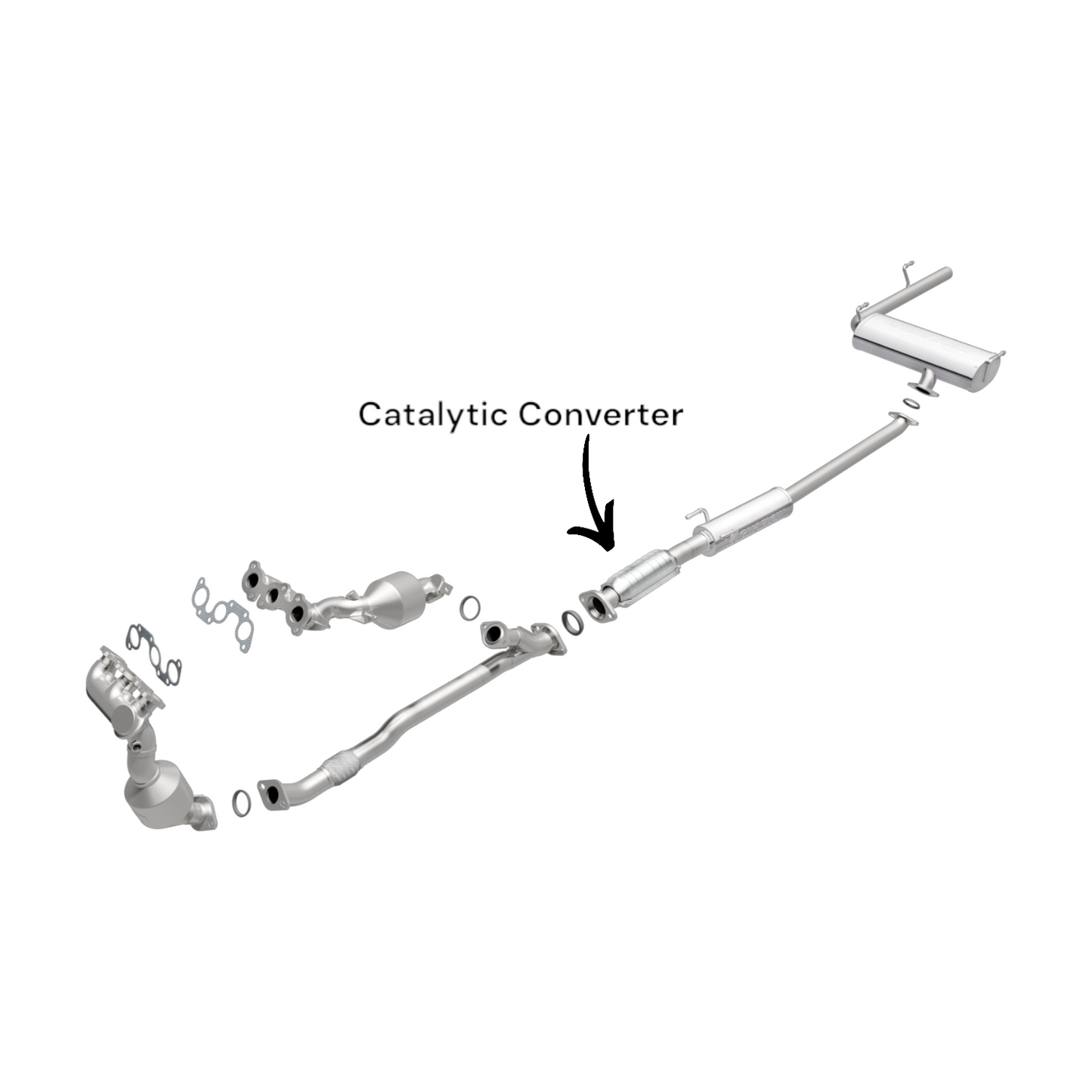 Toyota Sienna 3.3L (2004-2006) V6 FWD Catalytic Converter