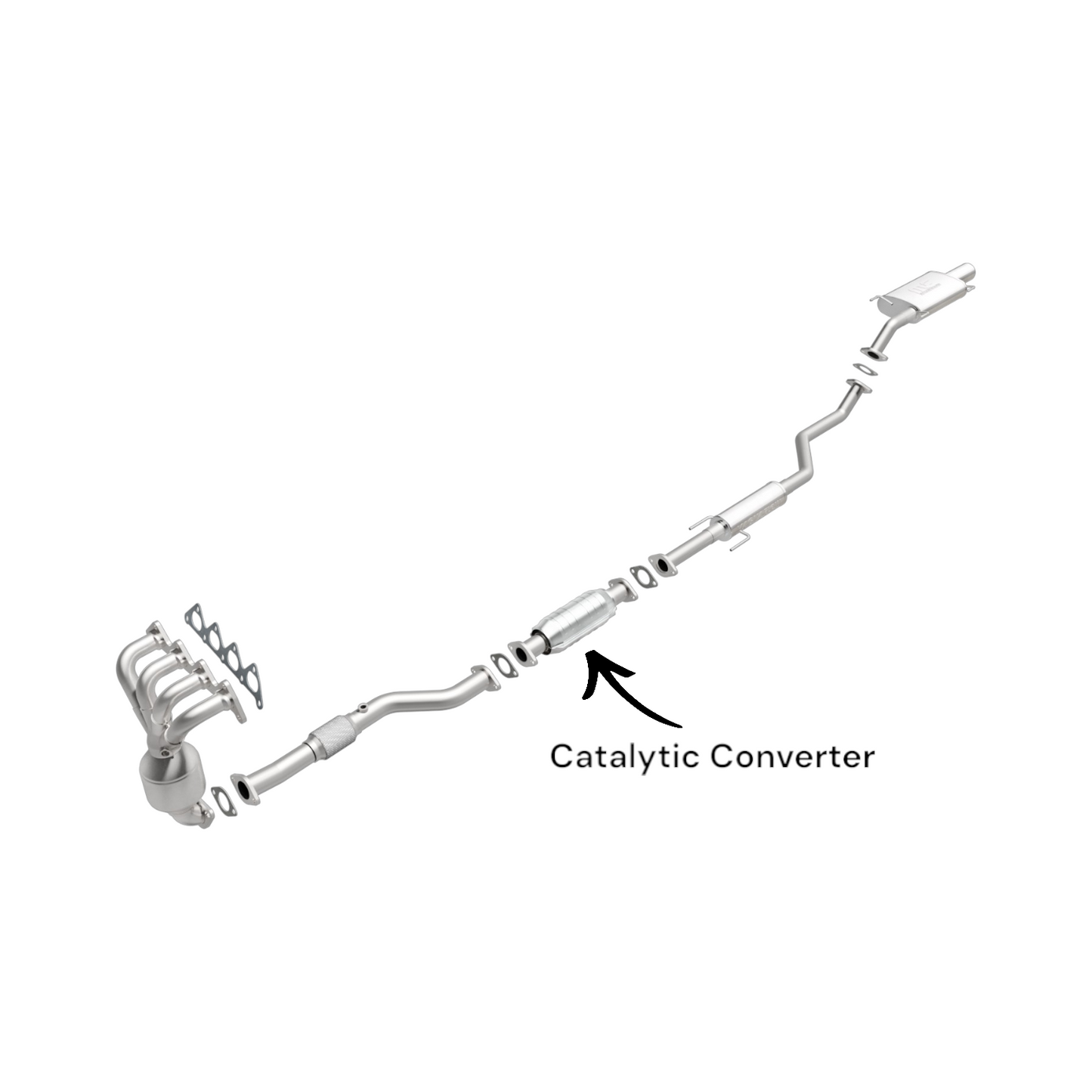 Kia Spectra5 2.0L (2005, 2007) Catalytic Converter