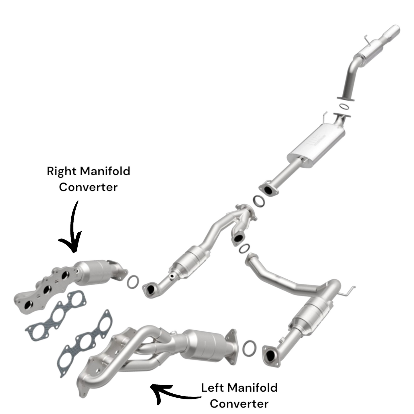 Toyota 4Runner 4.0L (2003-2009) Manifold Converter