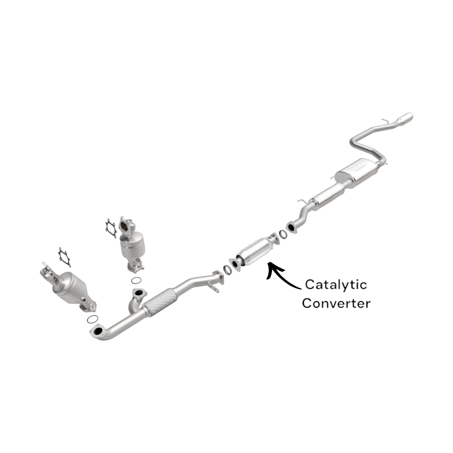 Honda Odyssey 3.5L (2011-2015) Rear Catalytic Converter