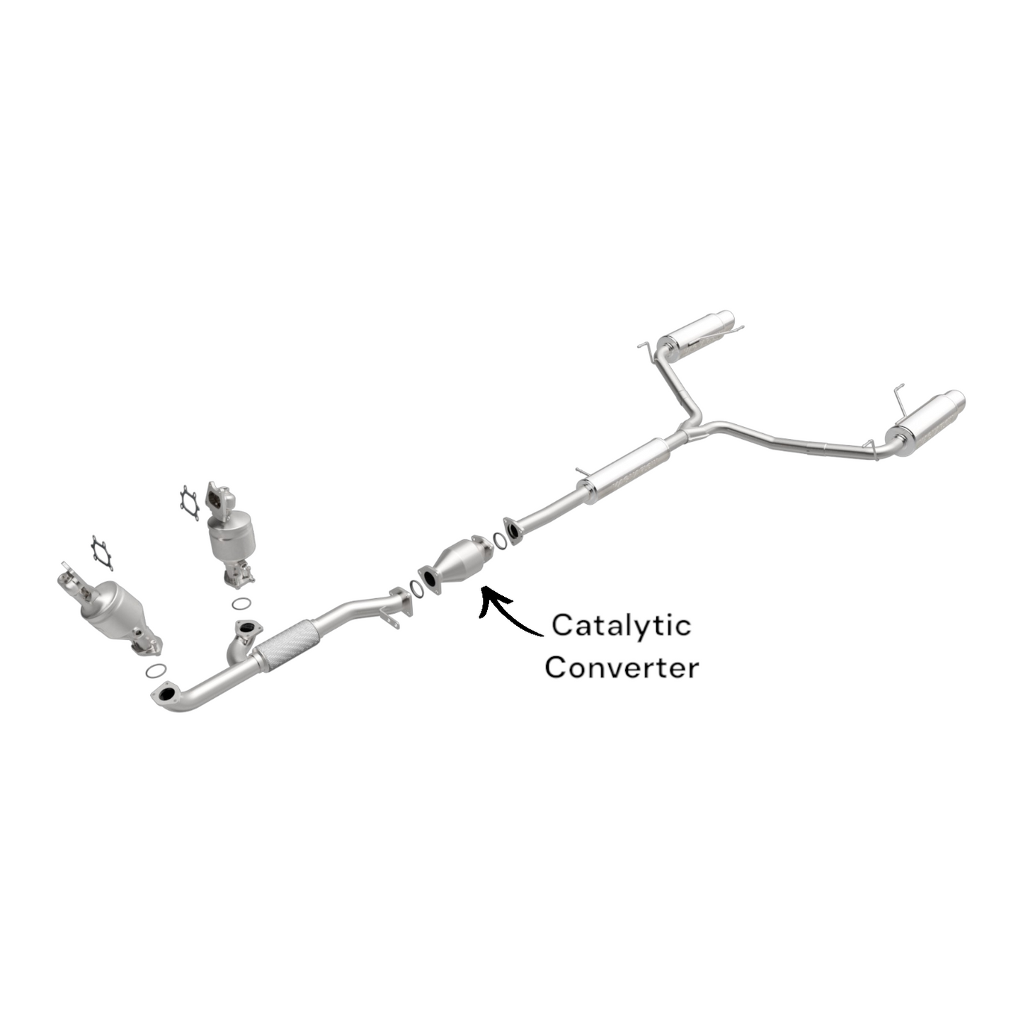 Honda Pilot 3.5L (2009-2015) V6 Rear Catalytic Converter