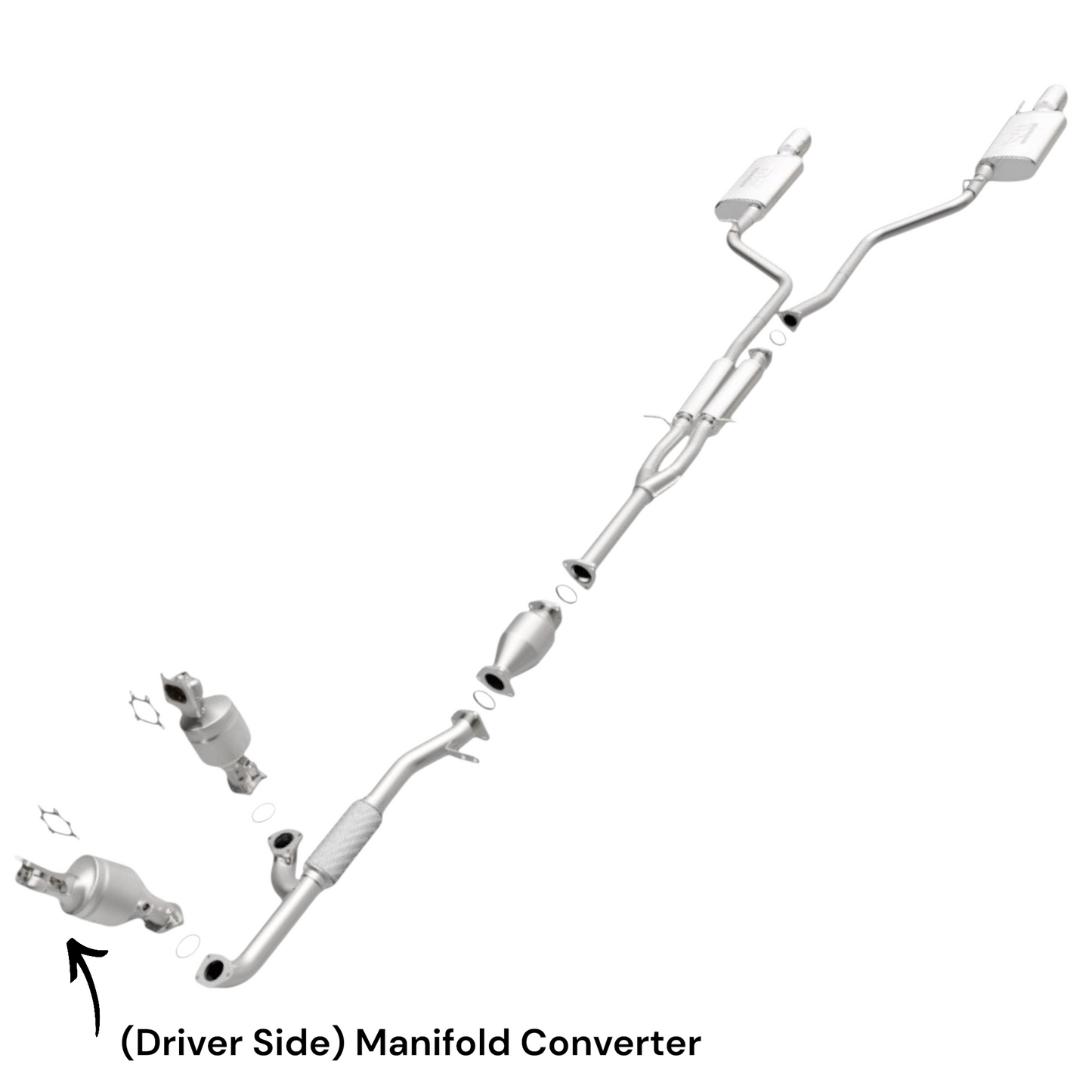 Acura MDX 3.7L (2007-2009) (Driver Side) Manifold Converter