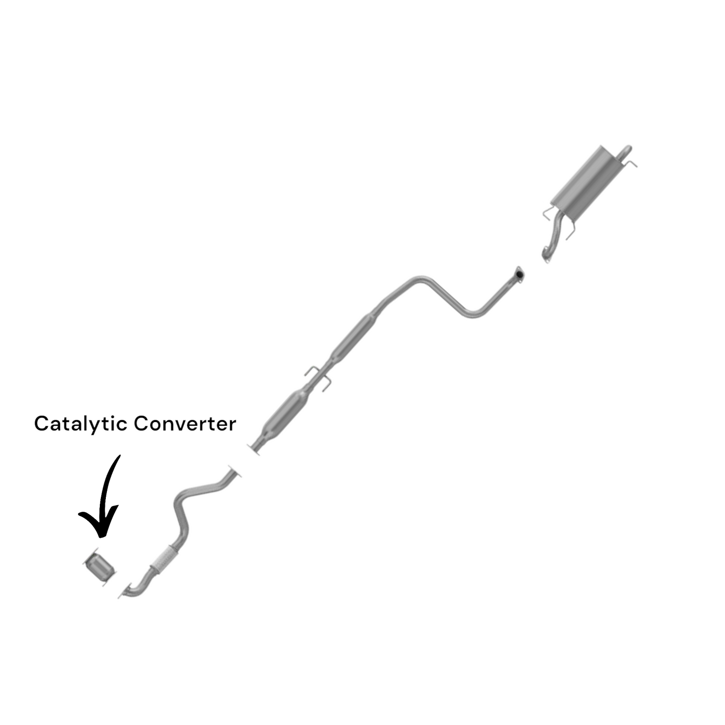 Chevrolet Aveo 1.6L (2004-2008) V4 Catalytic Converter