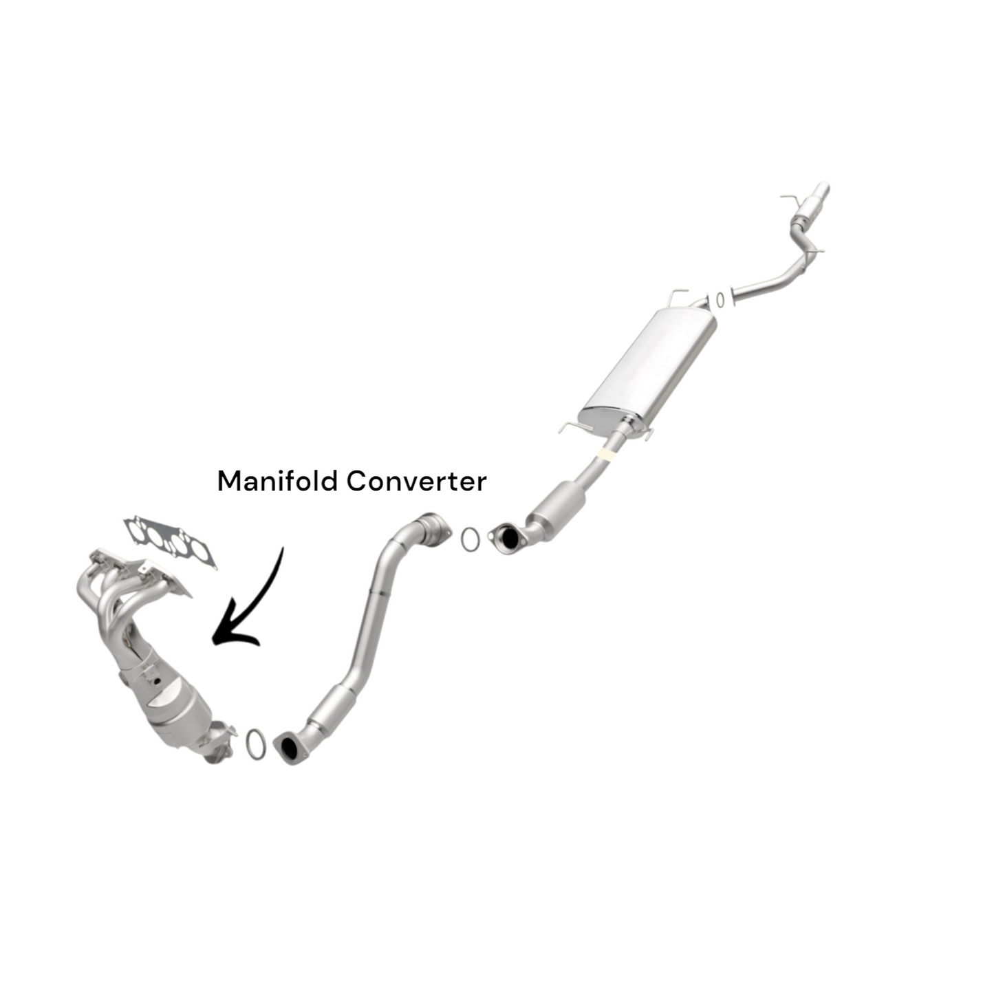Toyota Rav4 2.4L (2006-2008) Manifold Converter