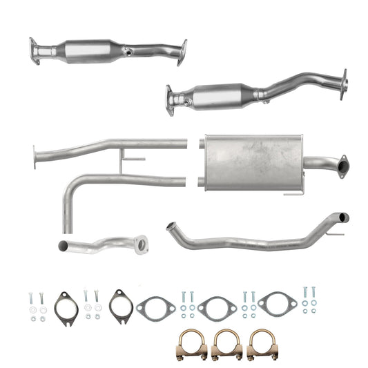 Nissan Armada 5.6L 2007-2015 Converter, Muffler with Axel and Tail pipe