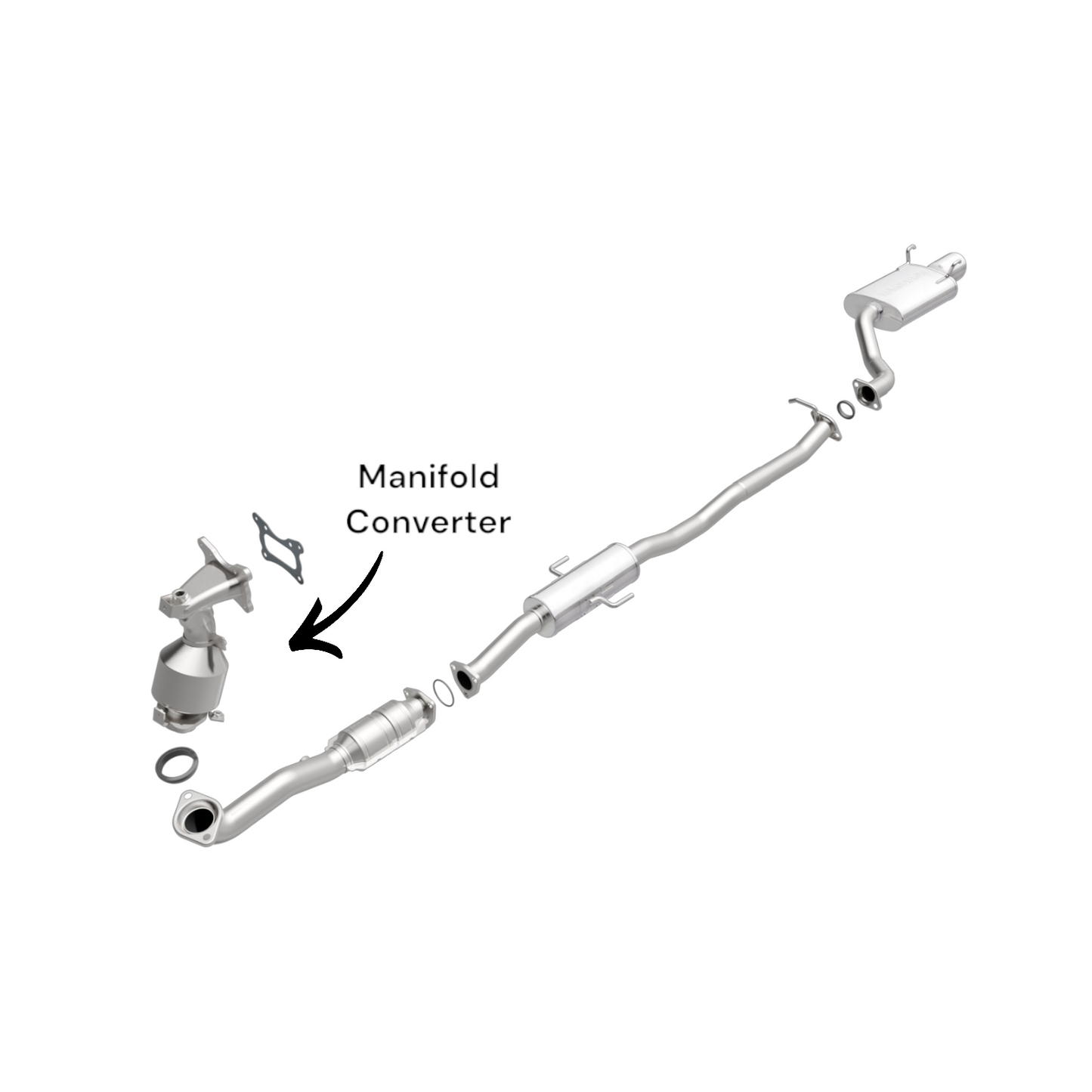 Honda CR-V 2.4L (2010 & 2011) Manifold Converter