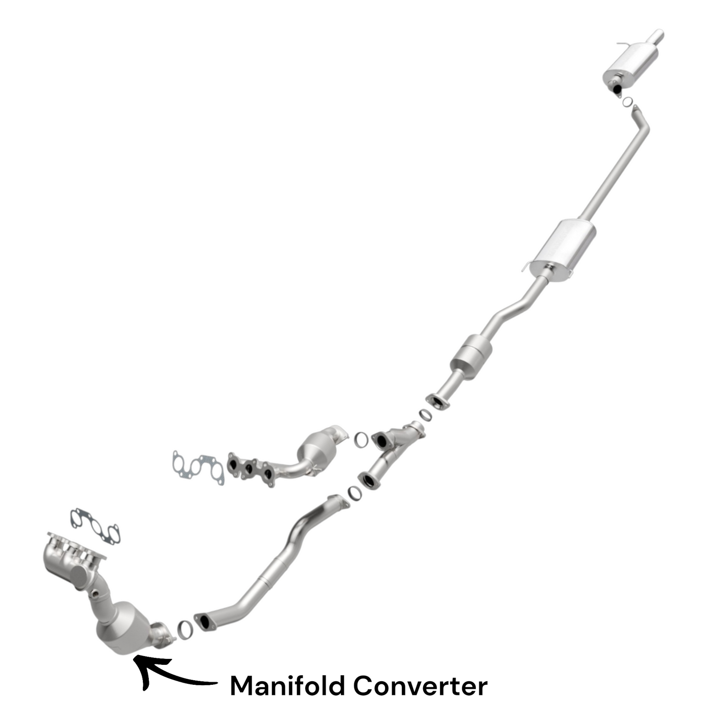 Toyota Highlander 3.5L (2008-2016) (Front Left) (Driver Side) Manifold Converter