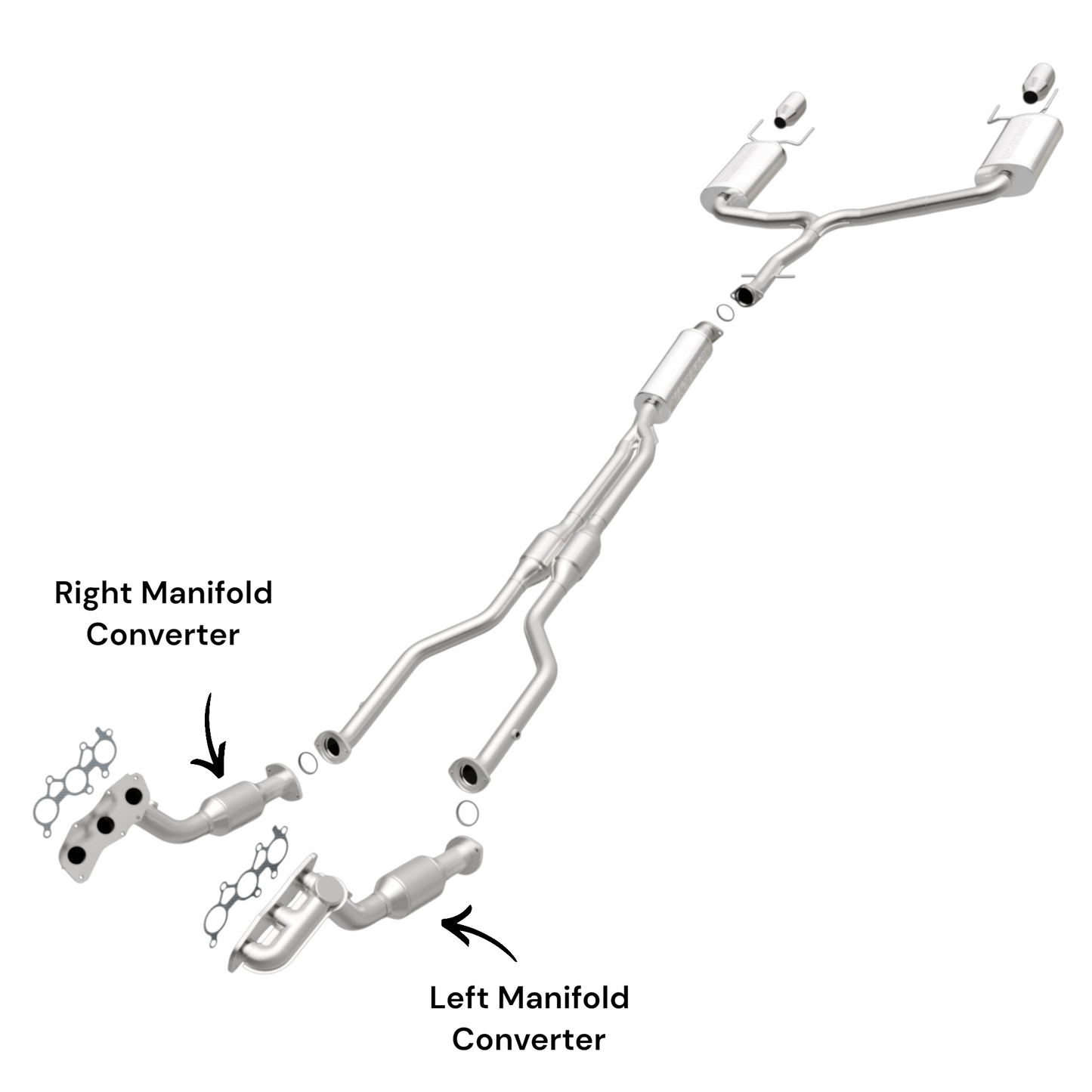 Lexus IS250 2.5L (2006-2013) AWD Manifold Converter