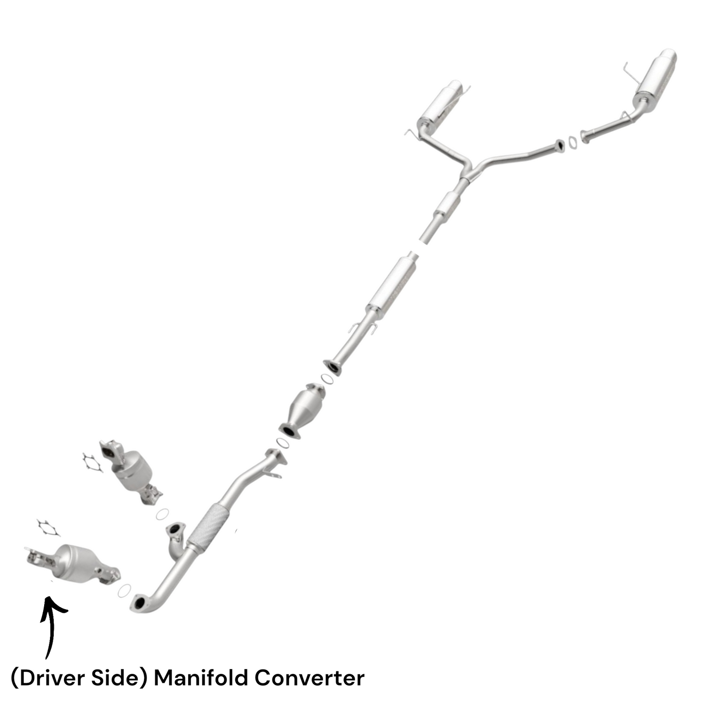 Acura TSX 3.5L (2010-2014) (Driver Side) Manifold Converter