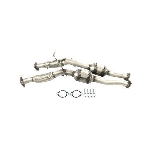 Volvo XC90 3.2L (2007-2014)  Front Catalytic Converters with Flex