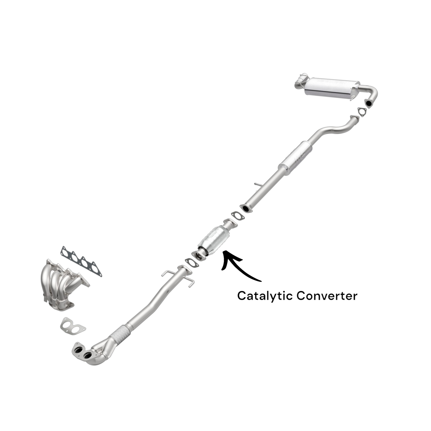 Mitsubishi Outlander 2.4L (2003-2006) V4 Catalytic Converter