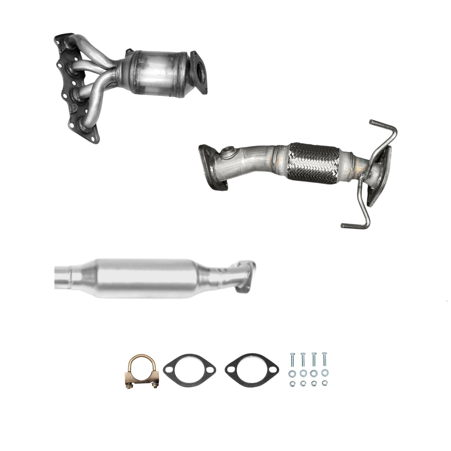Kia Soul 1.6L (2012-2013) Manifold Converter, Flex Pipe and Catalytic Converter