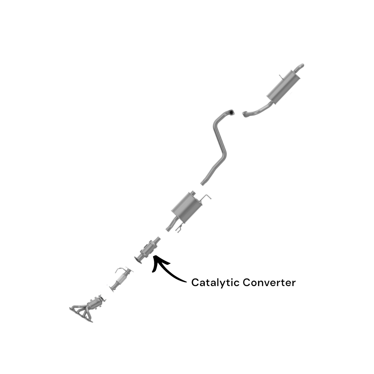 KIA Soul 1.6L (2012-2016) Catalytic Converter