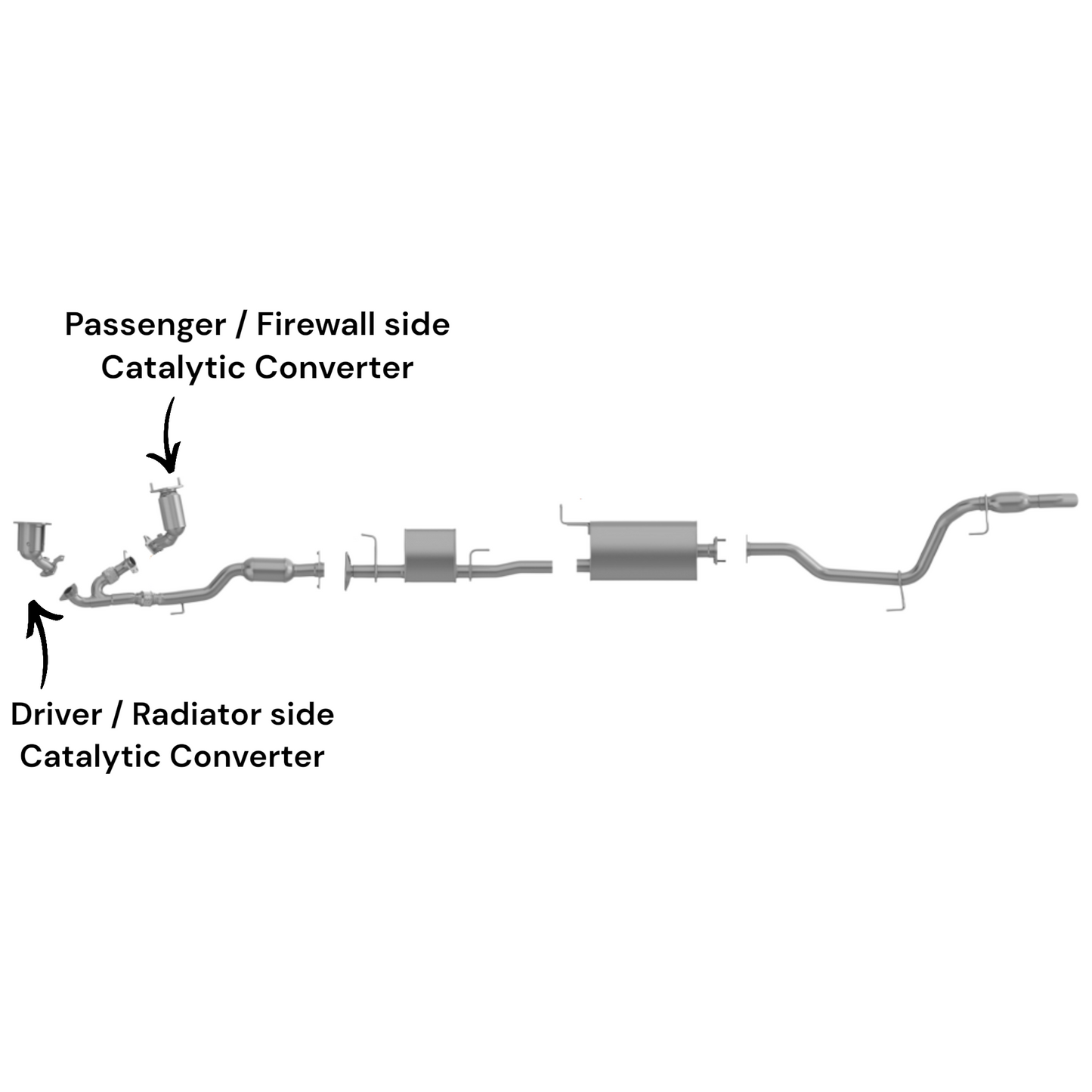 Nissan Pathfinder 3.5L (2013-2018) Catalytic Converter