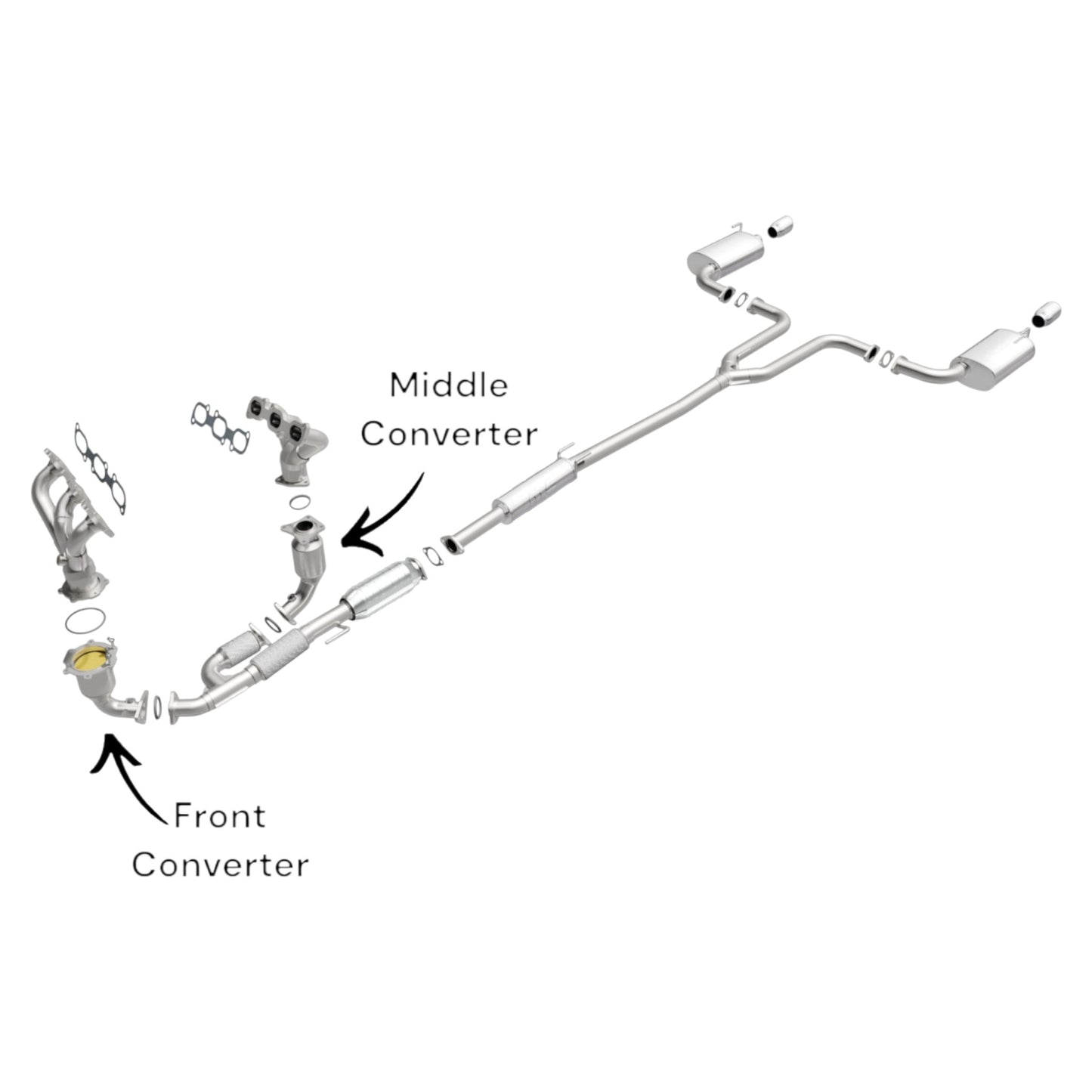 Nissan Altima 3.5L (2005-2018) (FWD) Catalytic Converter