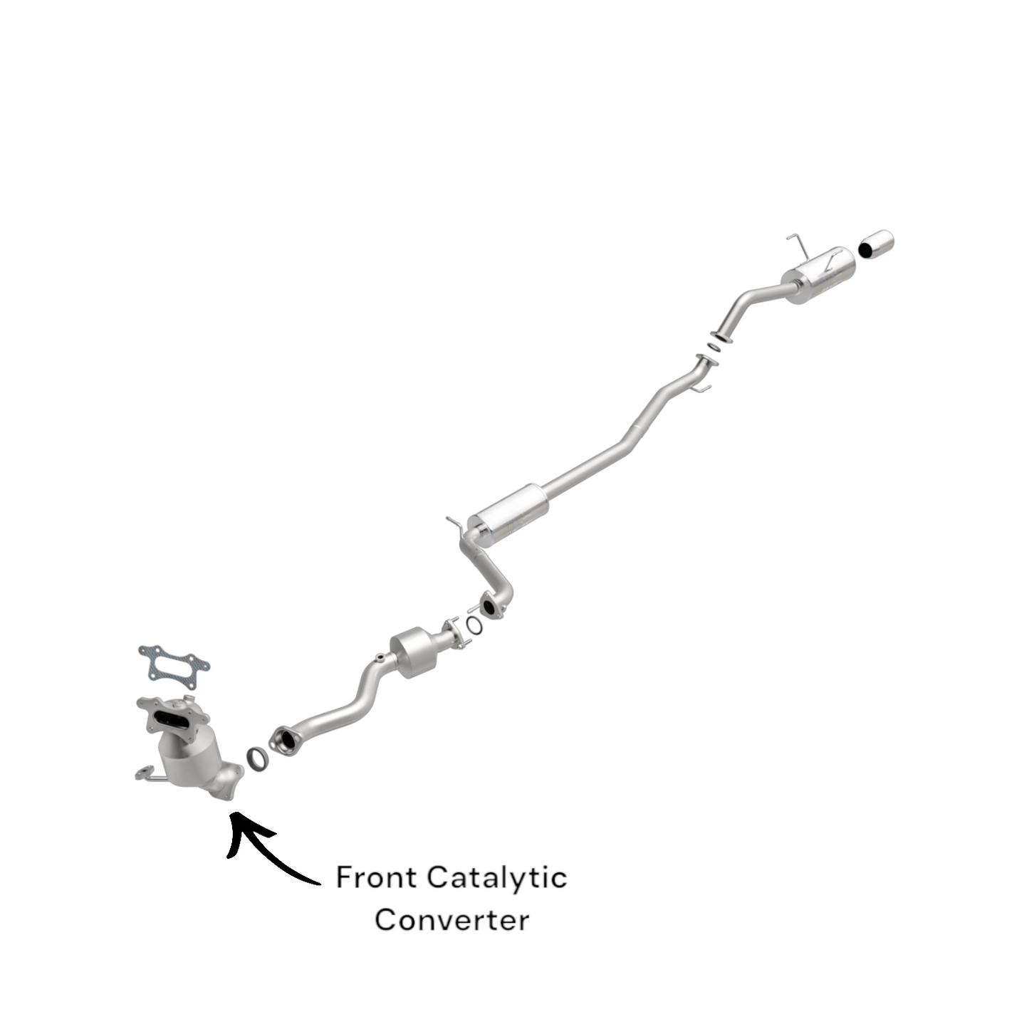 Honda Fit 1.5L (2009-2013) V4 Front Catalytic Converter