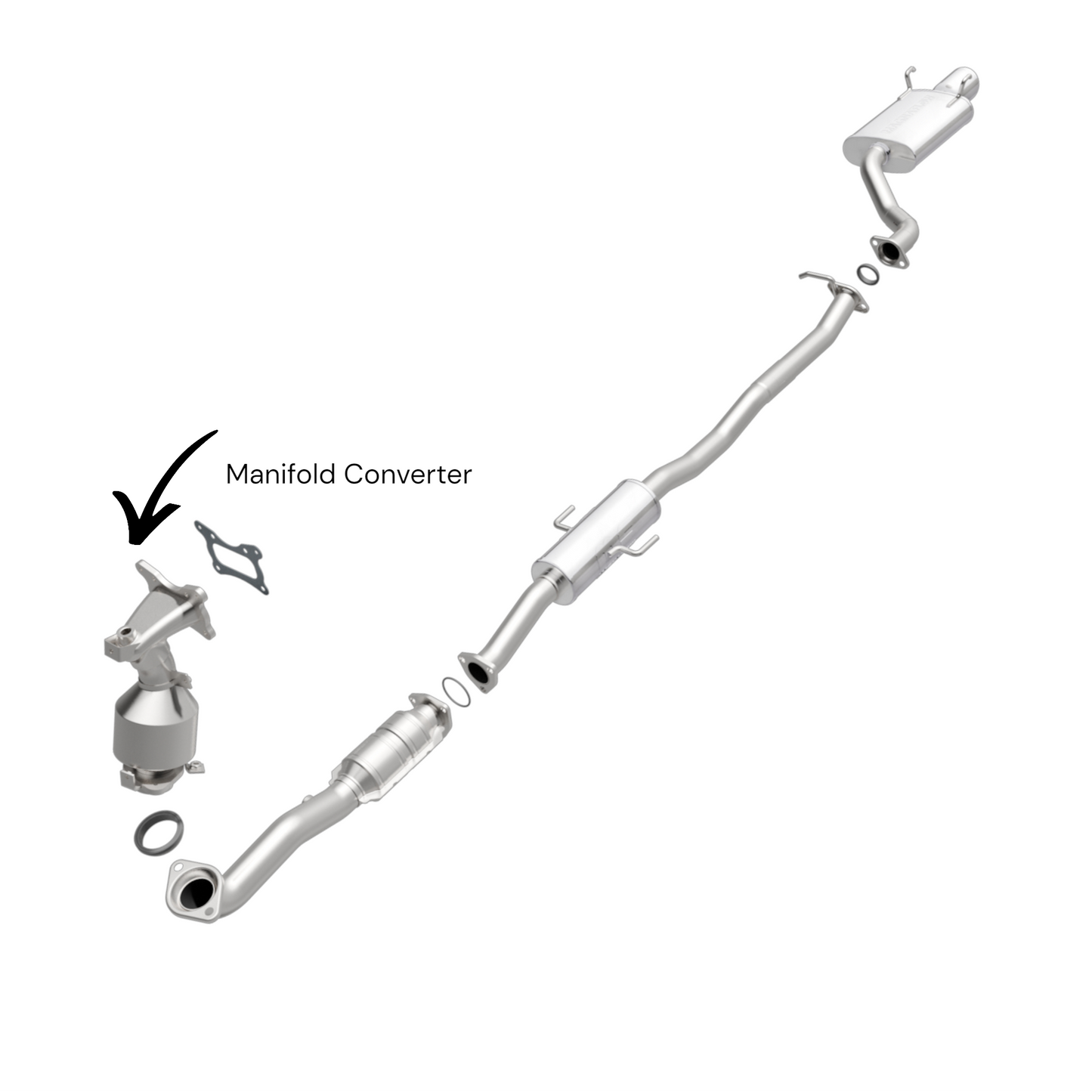 Convertisseur de collecteur pour Honda CR-V 2.4L (2012, 2013, 2014)