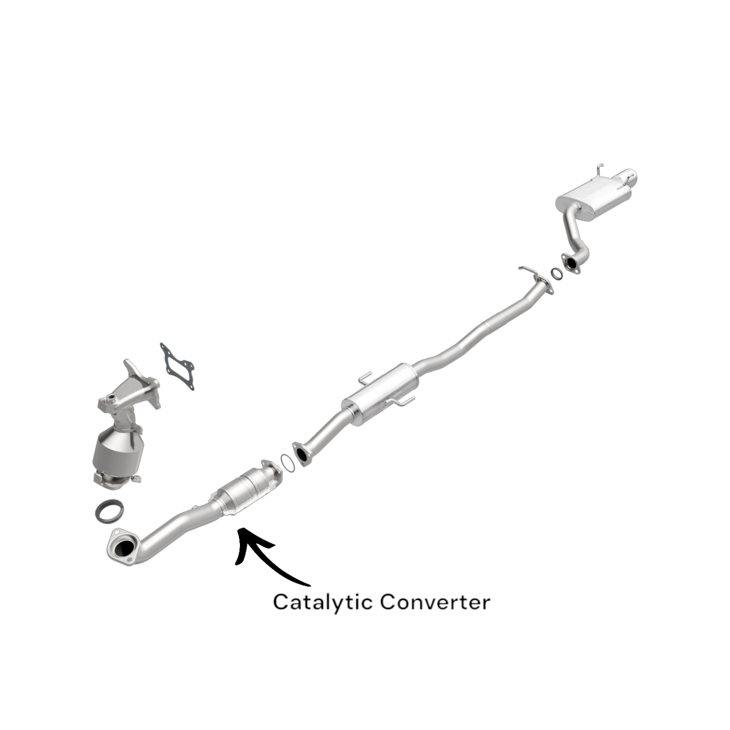 Honda CR-V 2.4L (2012-2014) Catalytic Converter