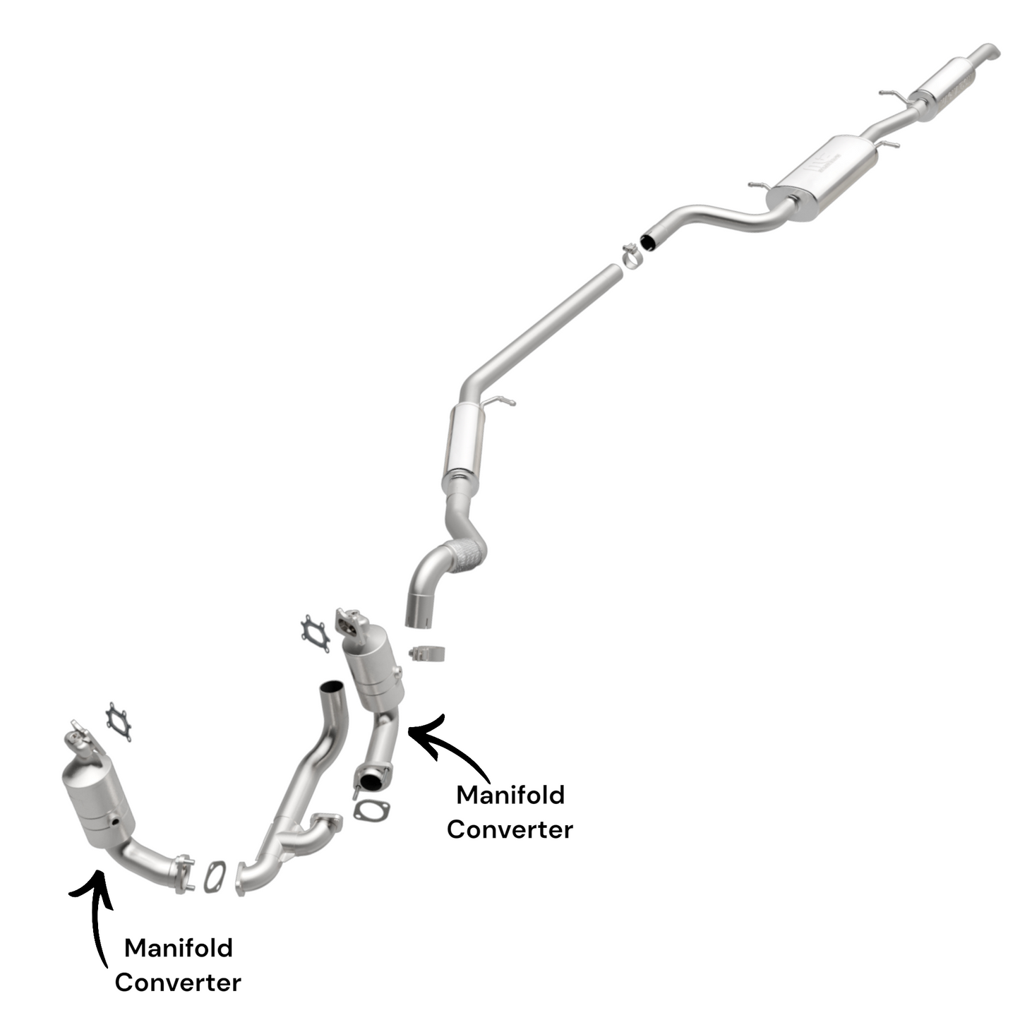 Ram C/V 3.6L (2012-2015) Manifold Converter