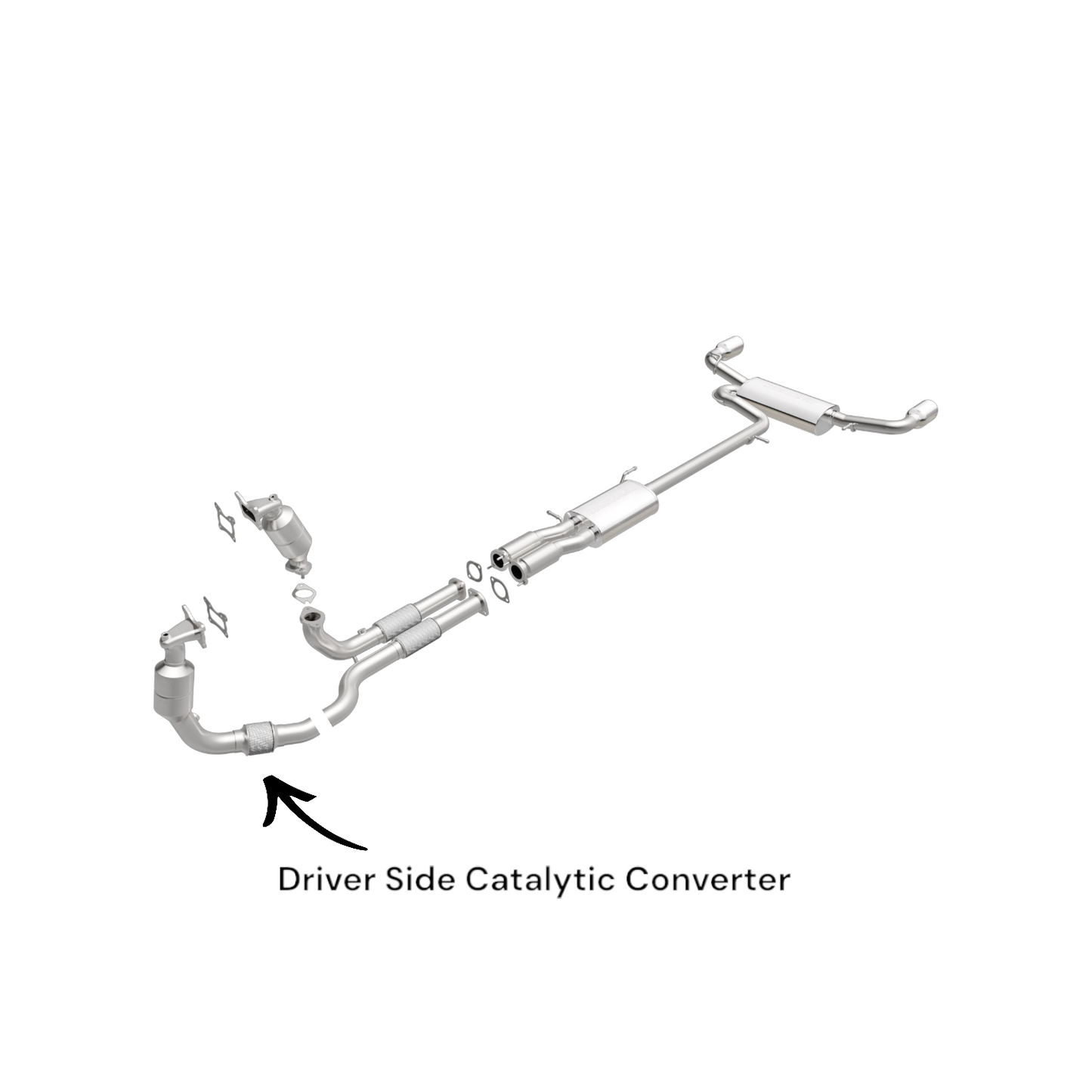 Cadillac SRX 3.6L (2012-2016) Driver Side Catalytic Converter