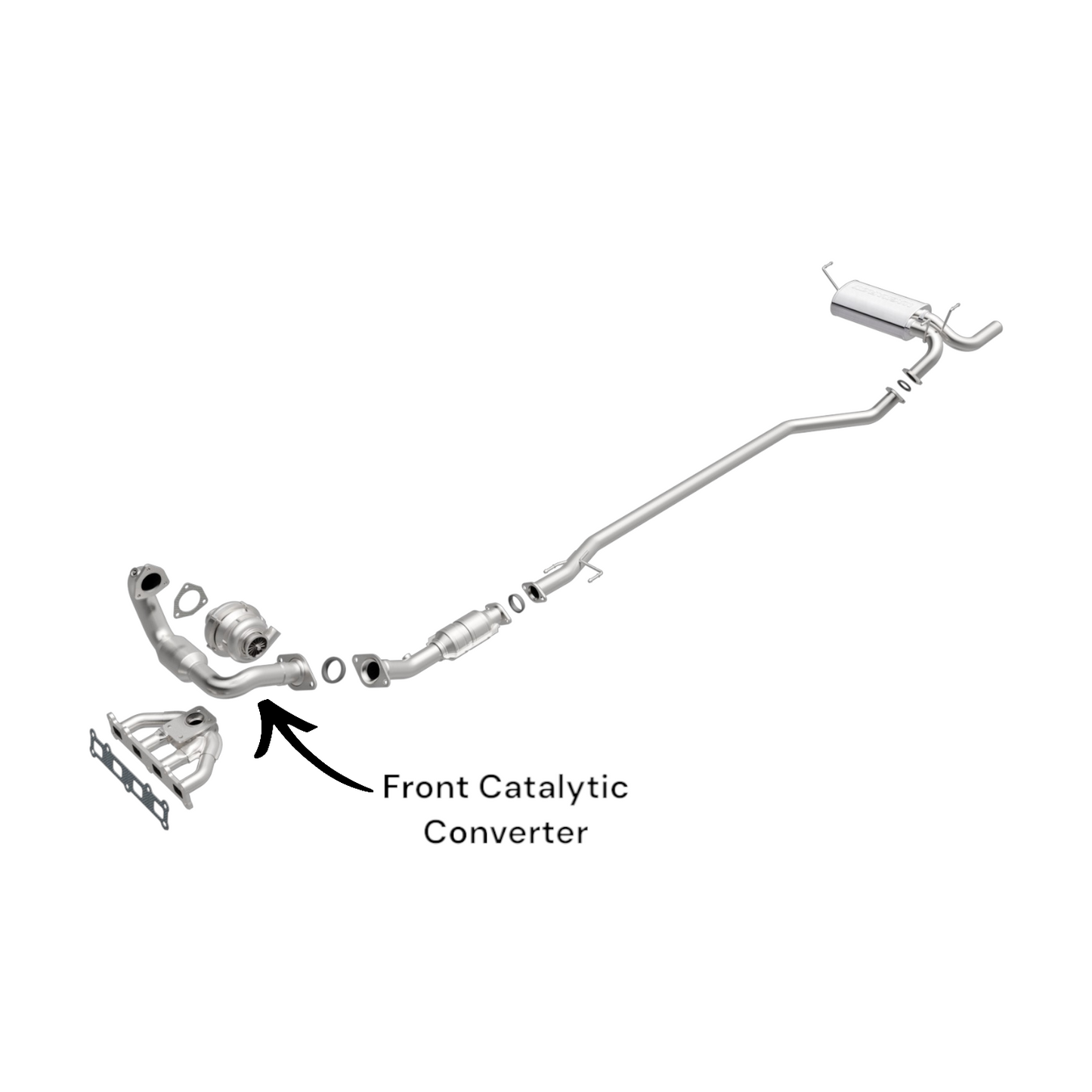 Nissan Juke 1.6L (2011 -2017) A.W.D Front Catalytic Converter