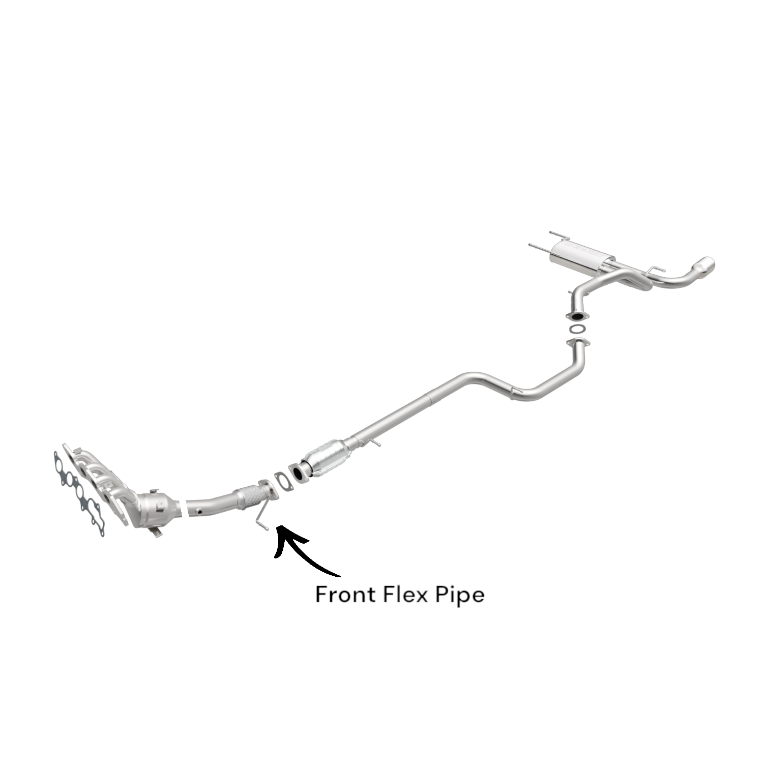 Mazda 3 2.0L (2010-2013) Front Flex Pipe