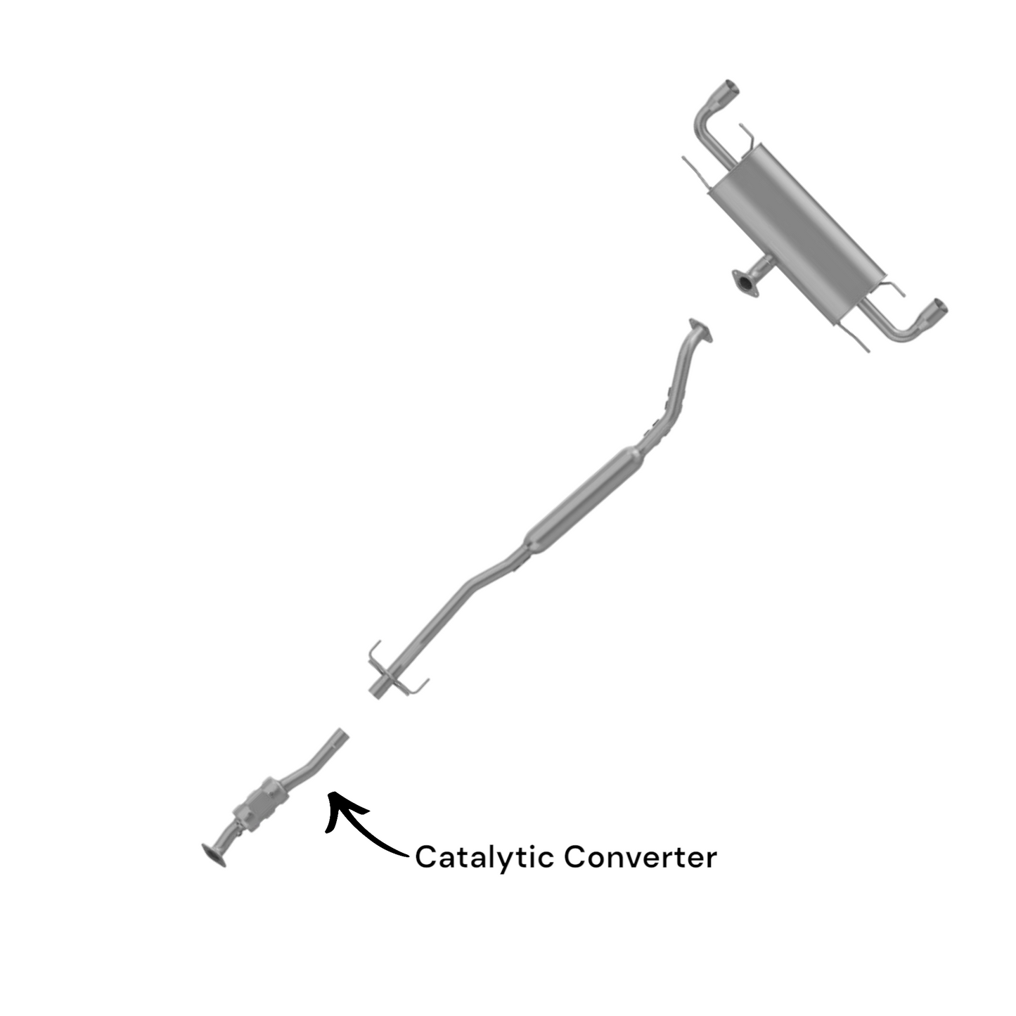 Mazda CX-5 2.5L (2014-2016) AWD Catalytic Converter