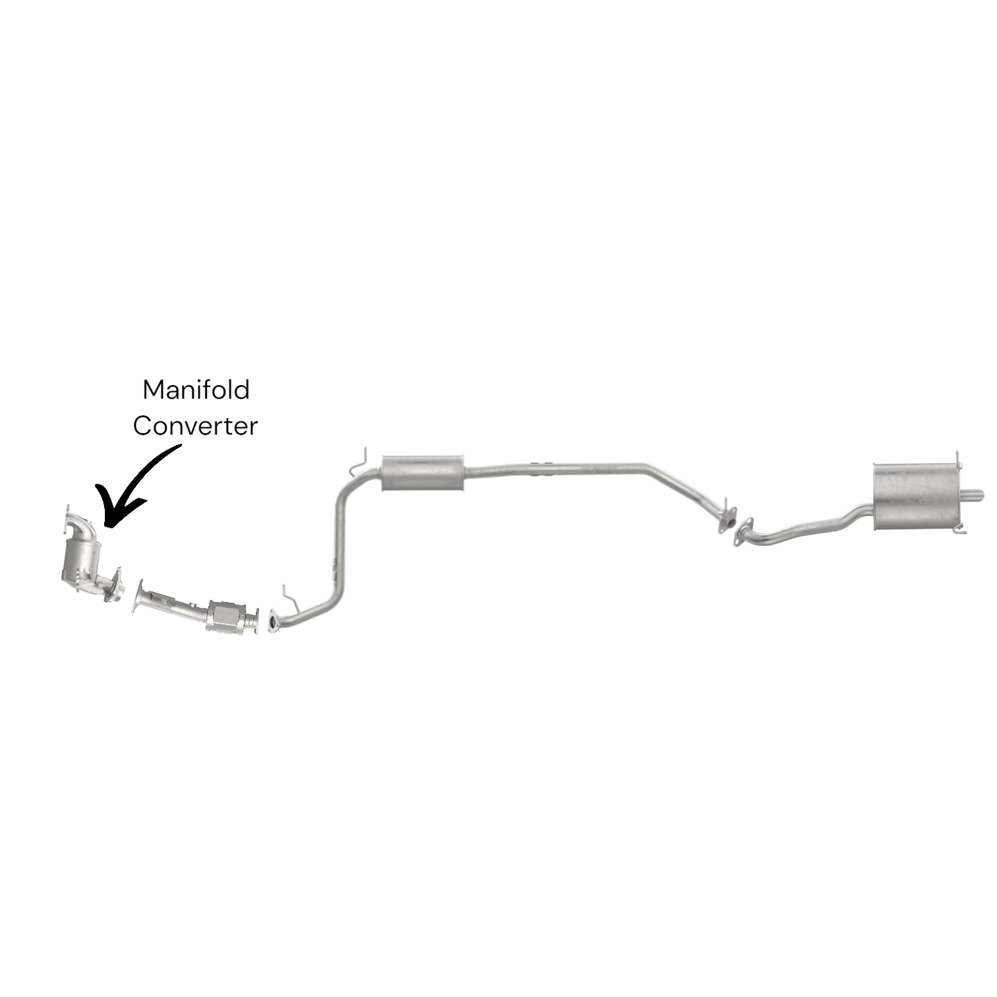 Convertisseur de collecteur pour Honda Fit 1.5L (2015-2020)