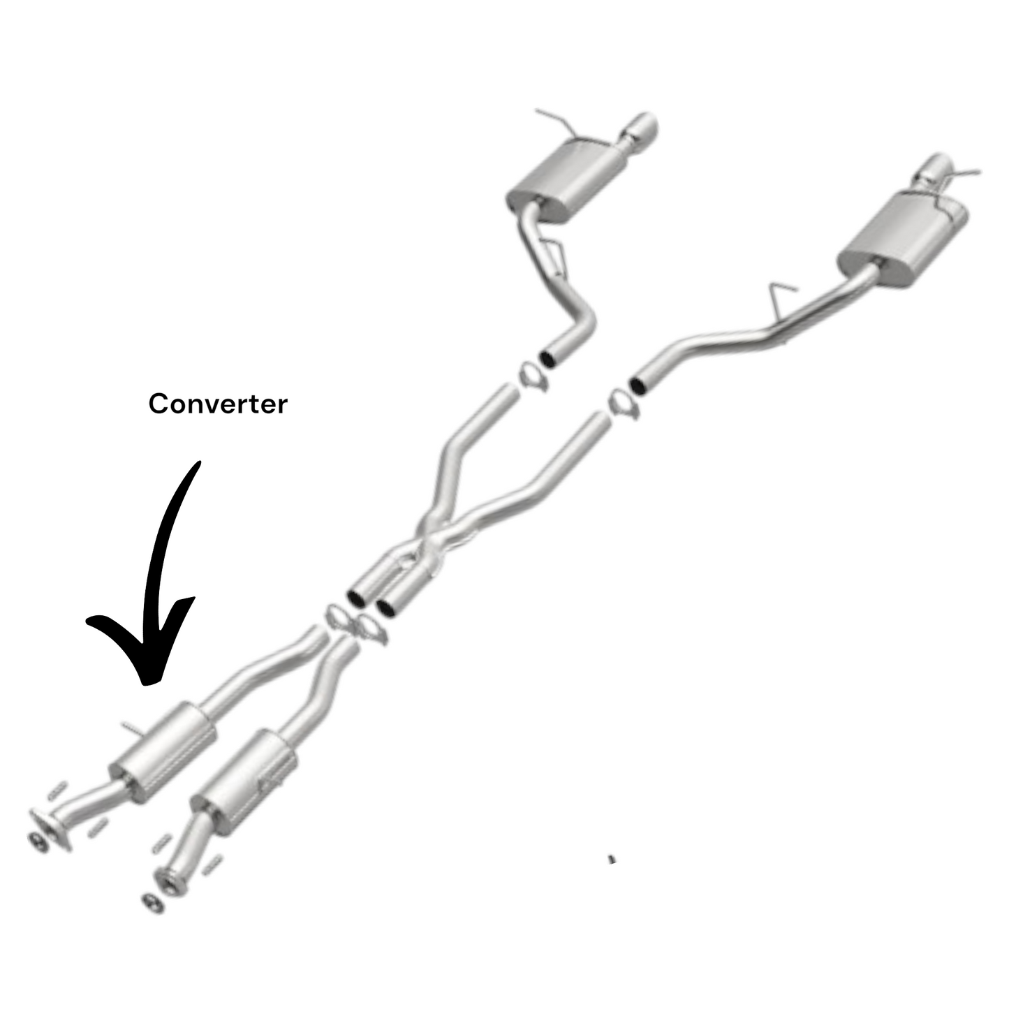 Jeep Grand Cherokee 3.6L 2011-2012 Catalytic Converter