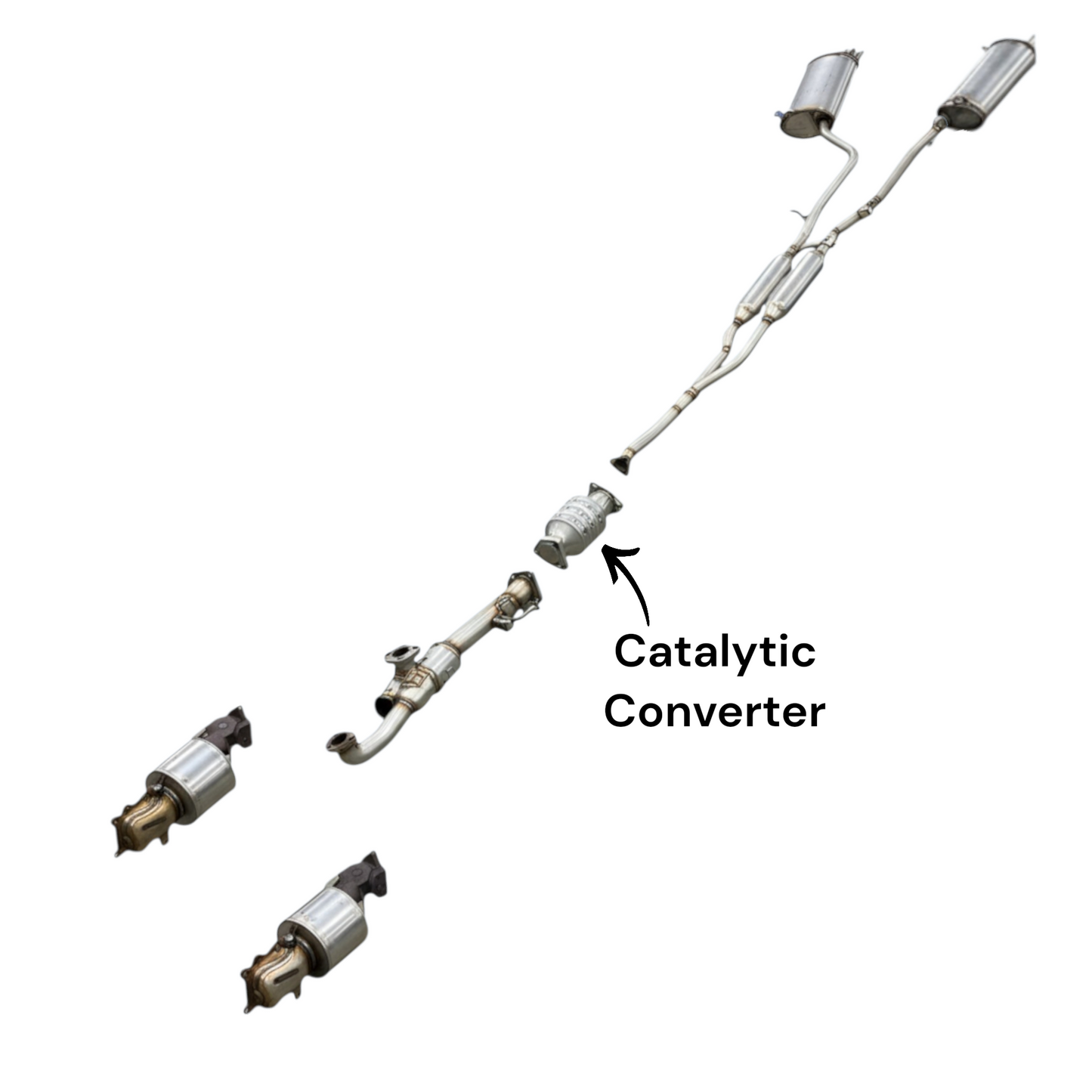 Honda Crosstour 3.5L (2012) (AWD) Catalytic Converter