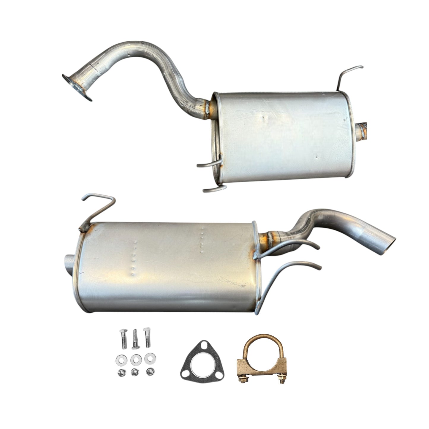 Acura TL 3.7L 2012-2014 Left Side Muffler And Right Side Muffler