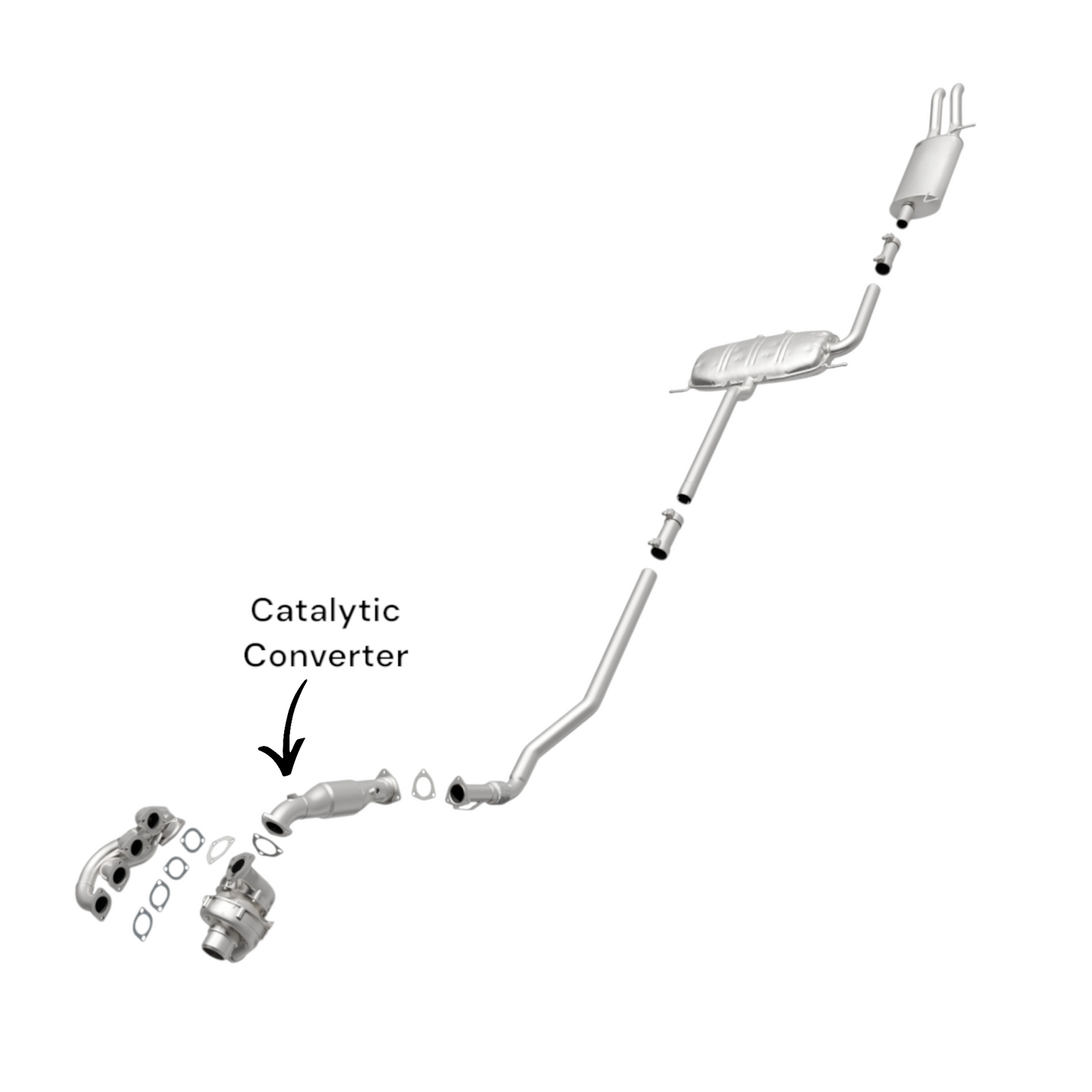 Volkswagen Passat 1.8L Turbocharged 1998-2005 Catalytic Converter