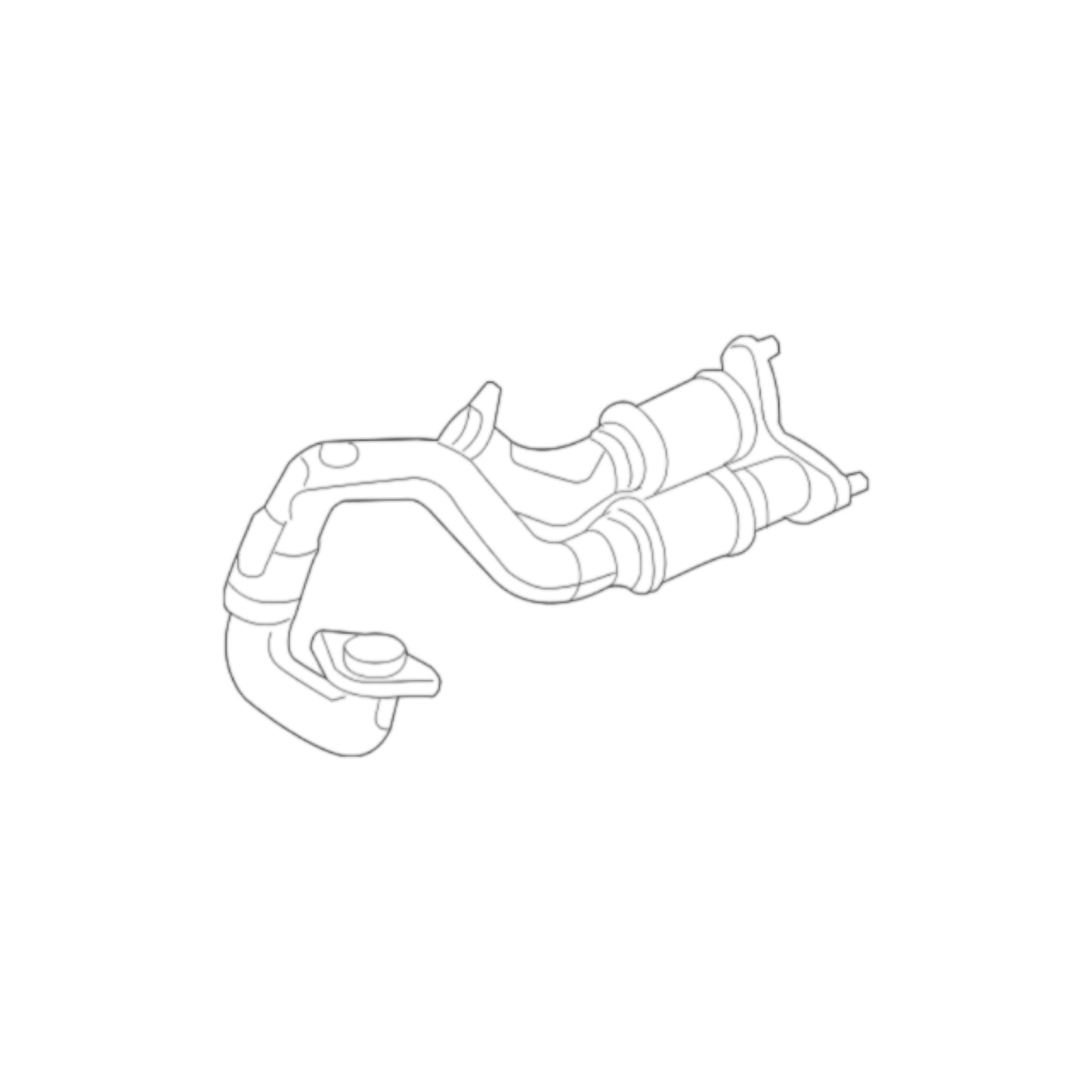 Mazda 6 3.0L (2003-2005) Flex Y Pipe