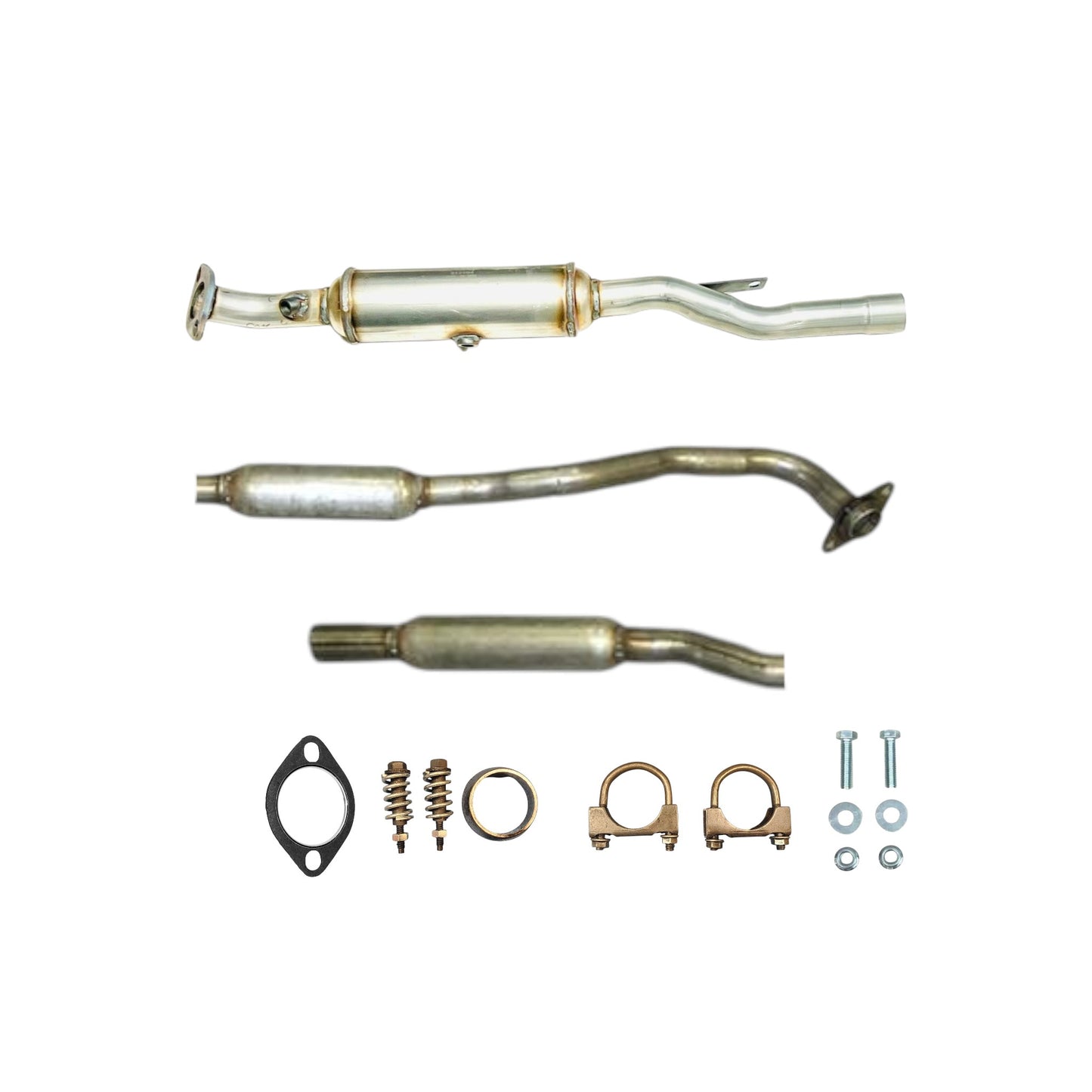Mitsubishi Outlander 2.4L (2008-2010) Catalytic Converter and Resonator (AWD)