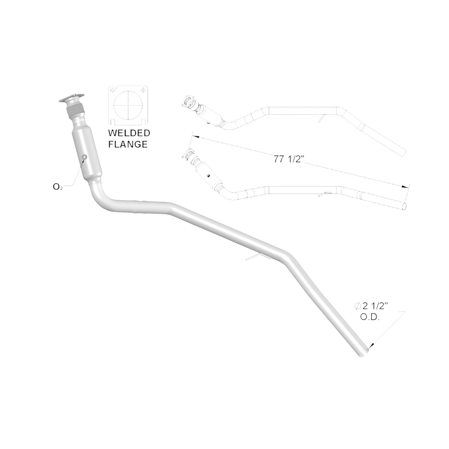 Chrysler Town & Country 3.3L & 3.8L (2008-2010) Catalytic Converter