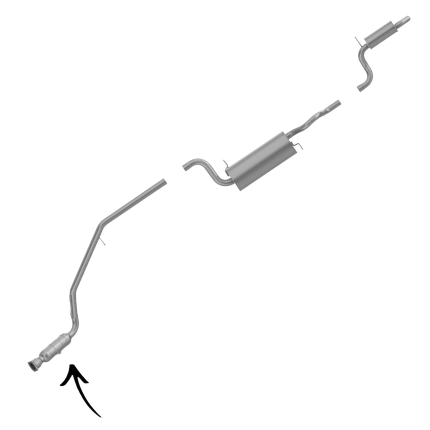 Chrysler Town & Country 3.3L & 3.8L (2008-2010) Catalytic Converter
