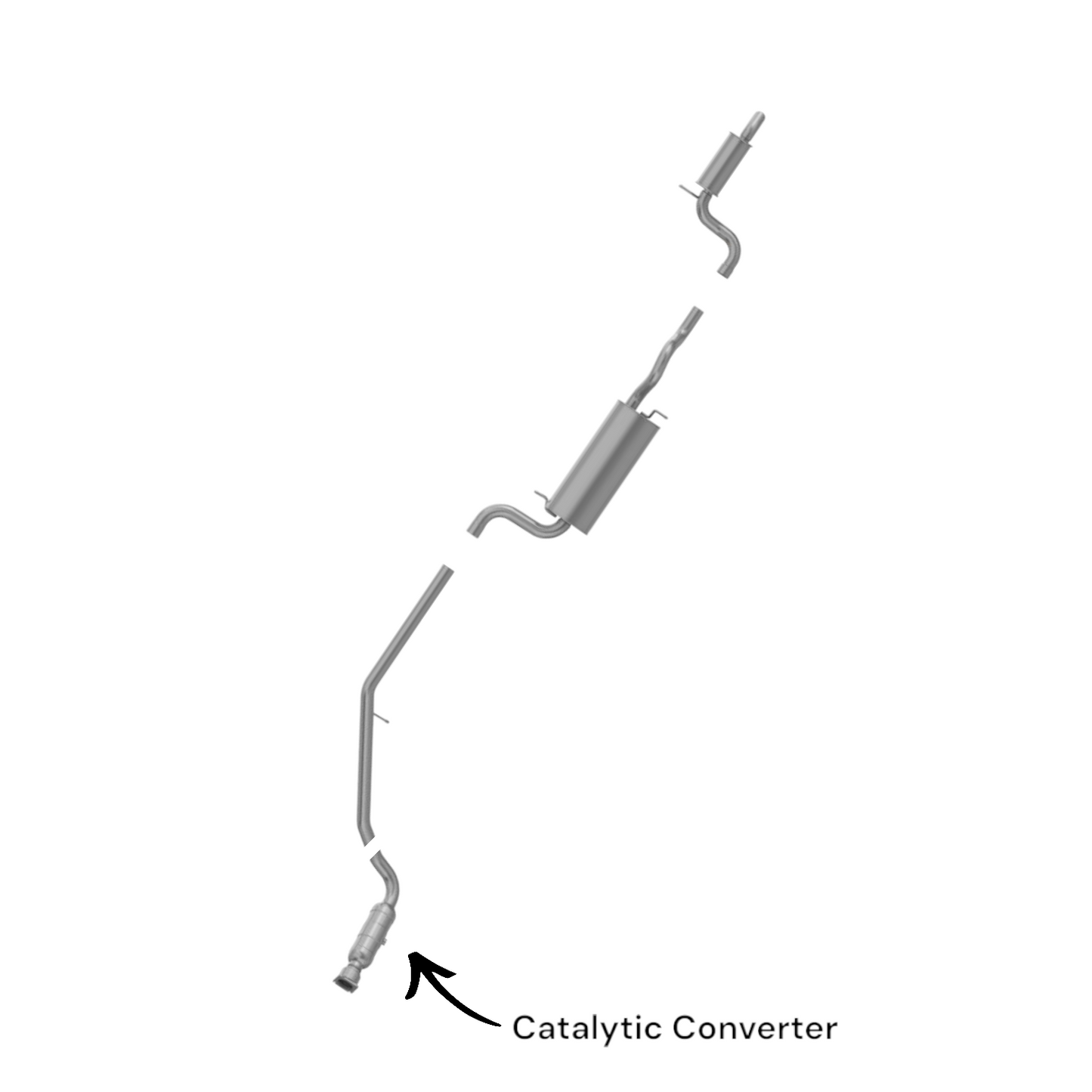 Dodge Grand Caravan 3.8L (2008-2010) Catalytic Converter