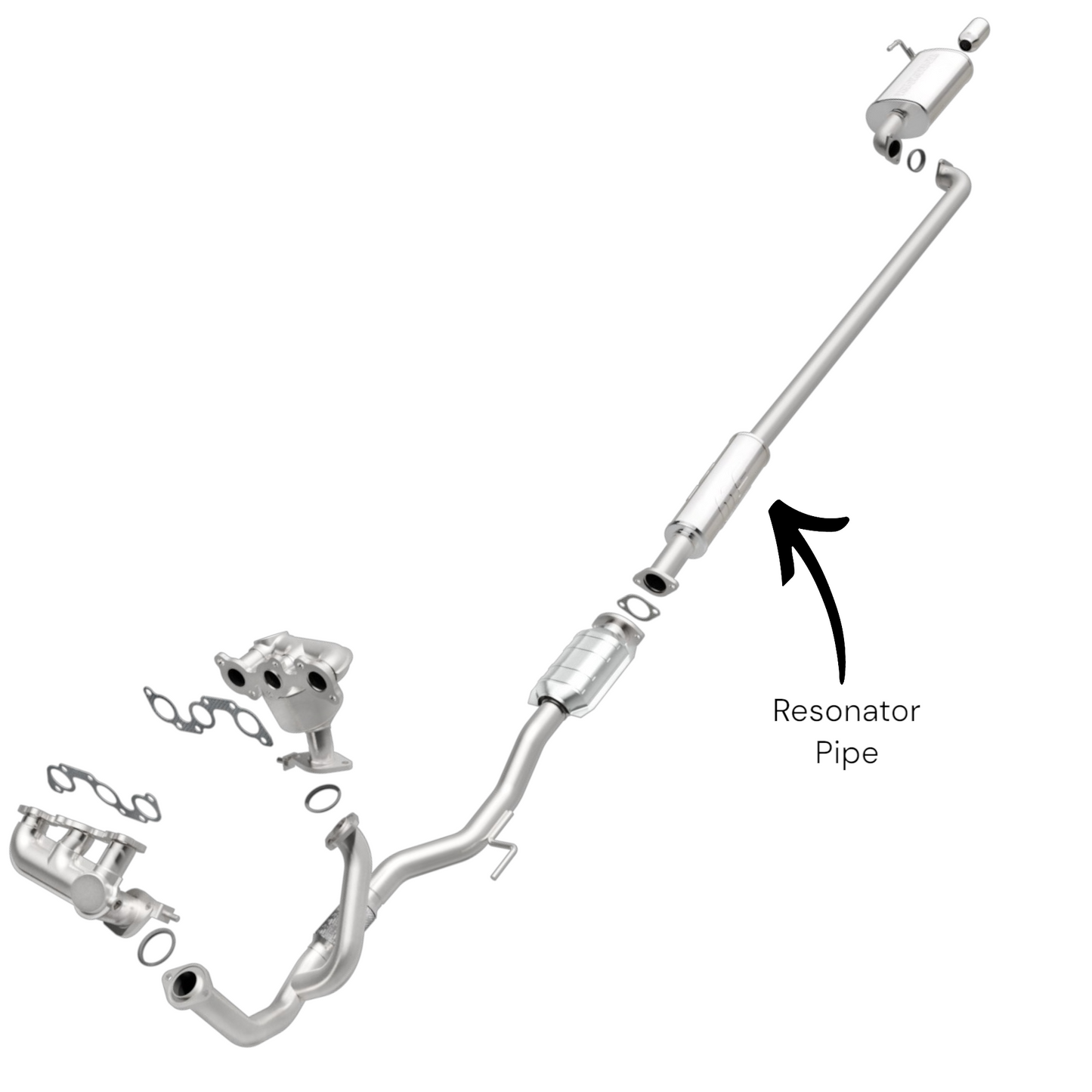Tuyau de résonateur pour Toyota Camry 3.0L 1997-2001