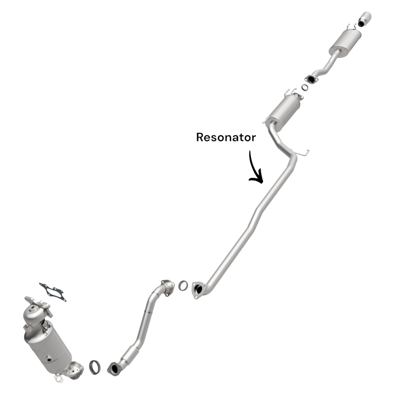 Honda Civic 1.8L 2006-2011 Resonator (For 4 Door) (Except: Japan Built)