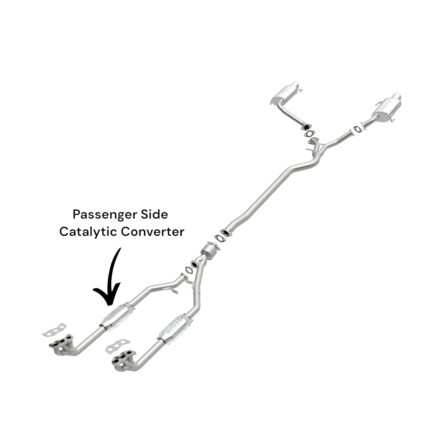 Subaru B9 Tribeca 3.0L (2006-2007) Passenger Side/ Right Side Catalytic Converter