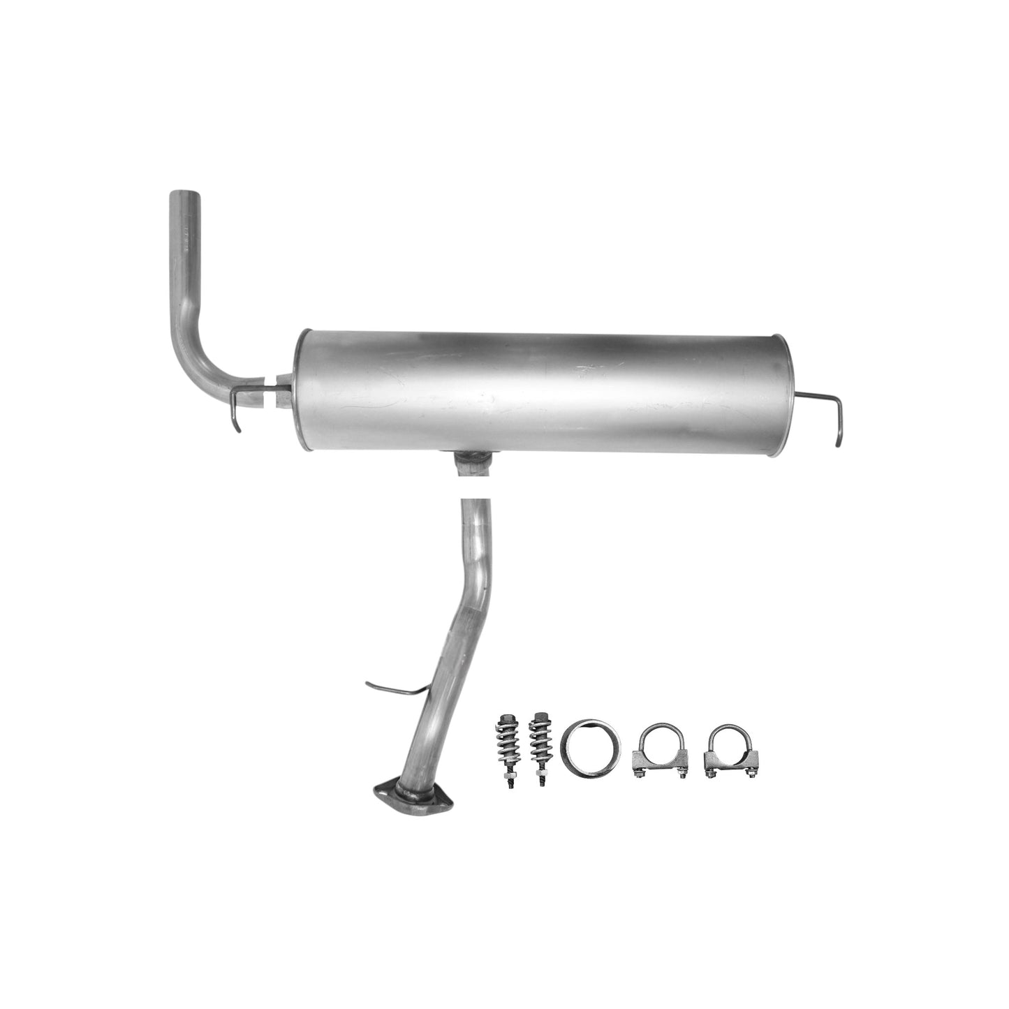 Scion tC 2.4L 2005-2010 Muffler with Axel